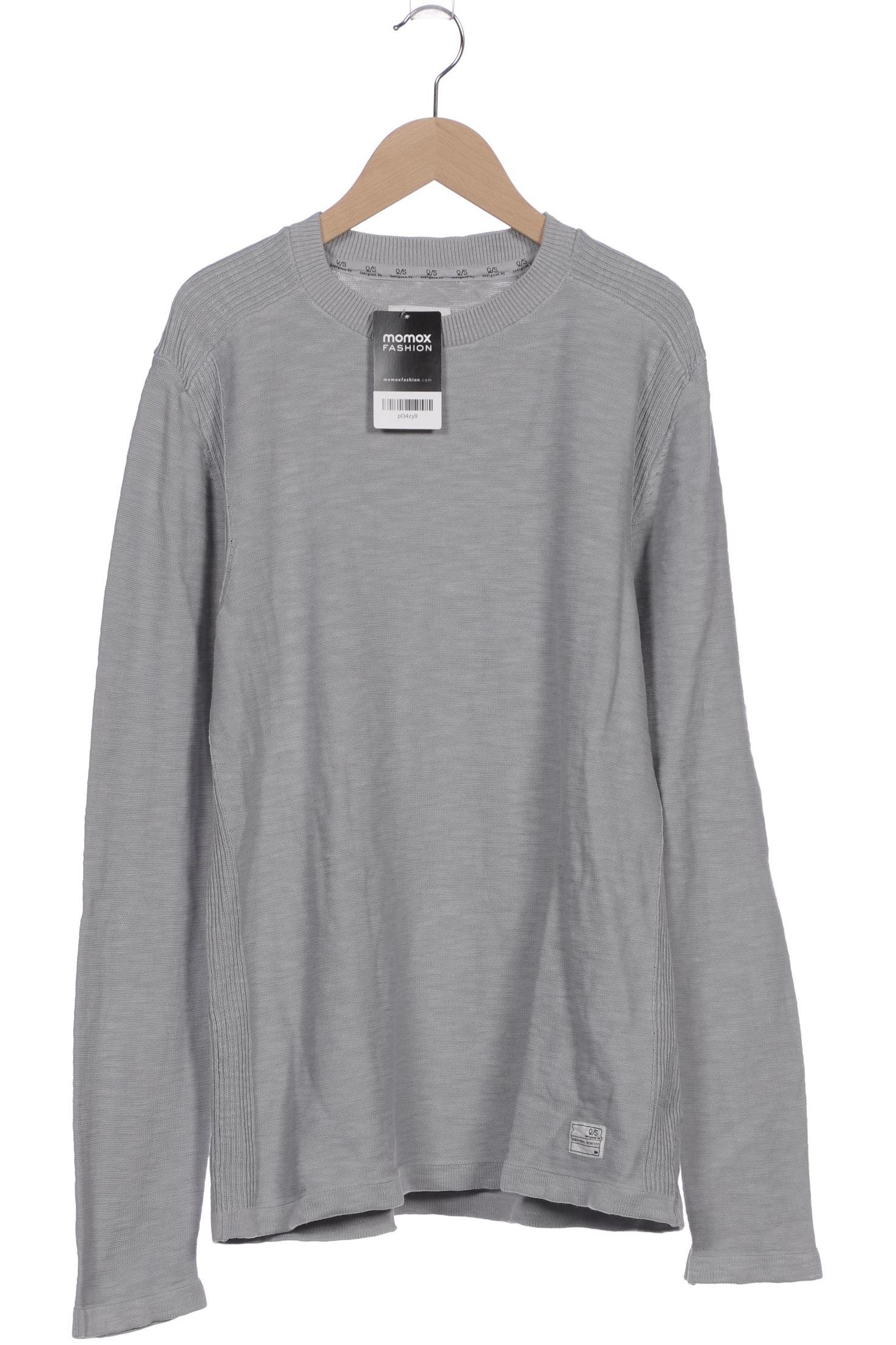 

QS by s.Oliver Herren Pullover, grau, Gr. 52