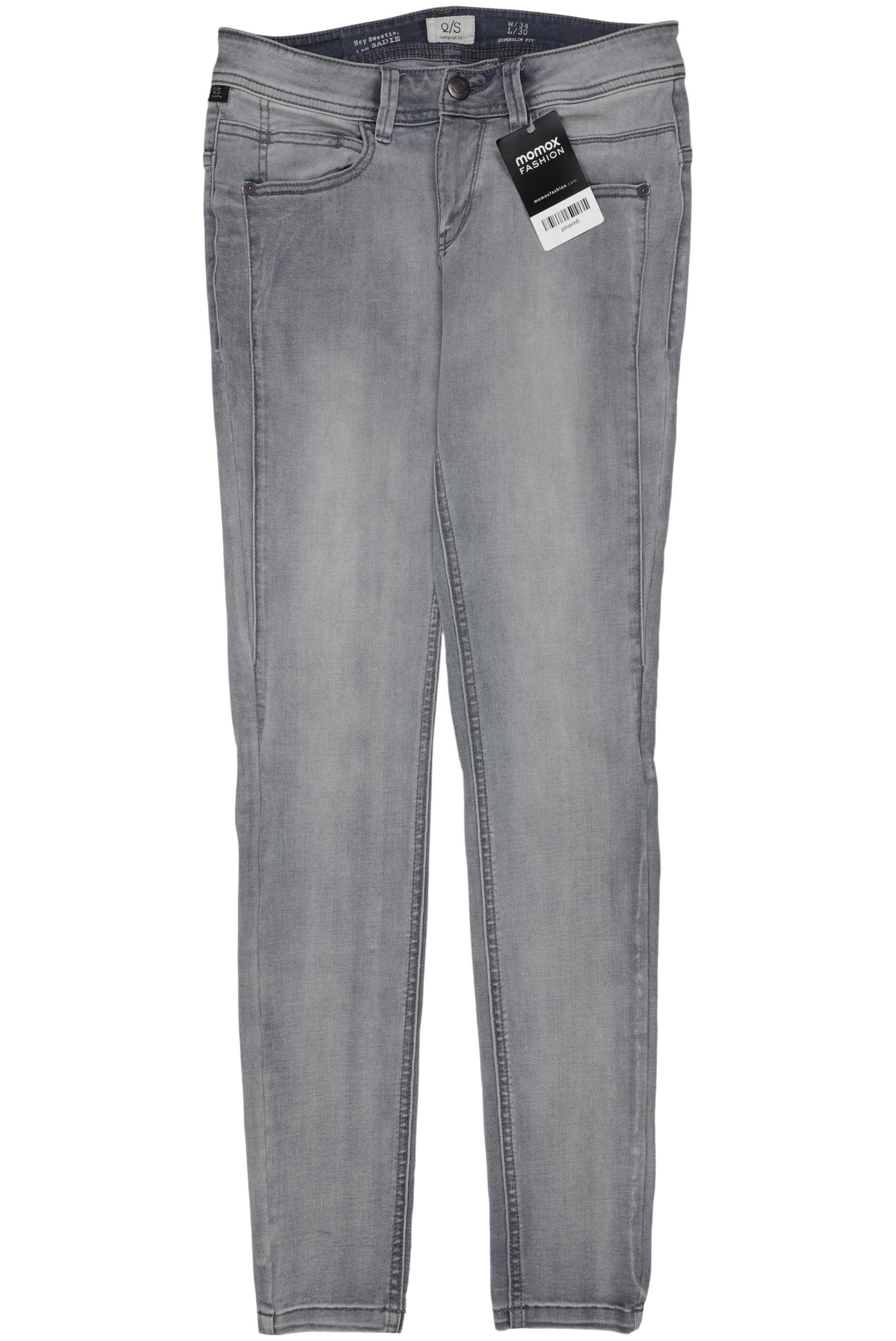 

QS by s.Oliver Damen Jeans, grau, Gr. 34