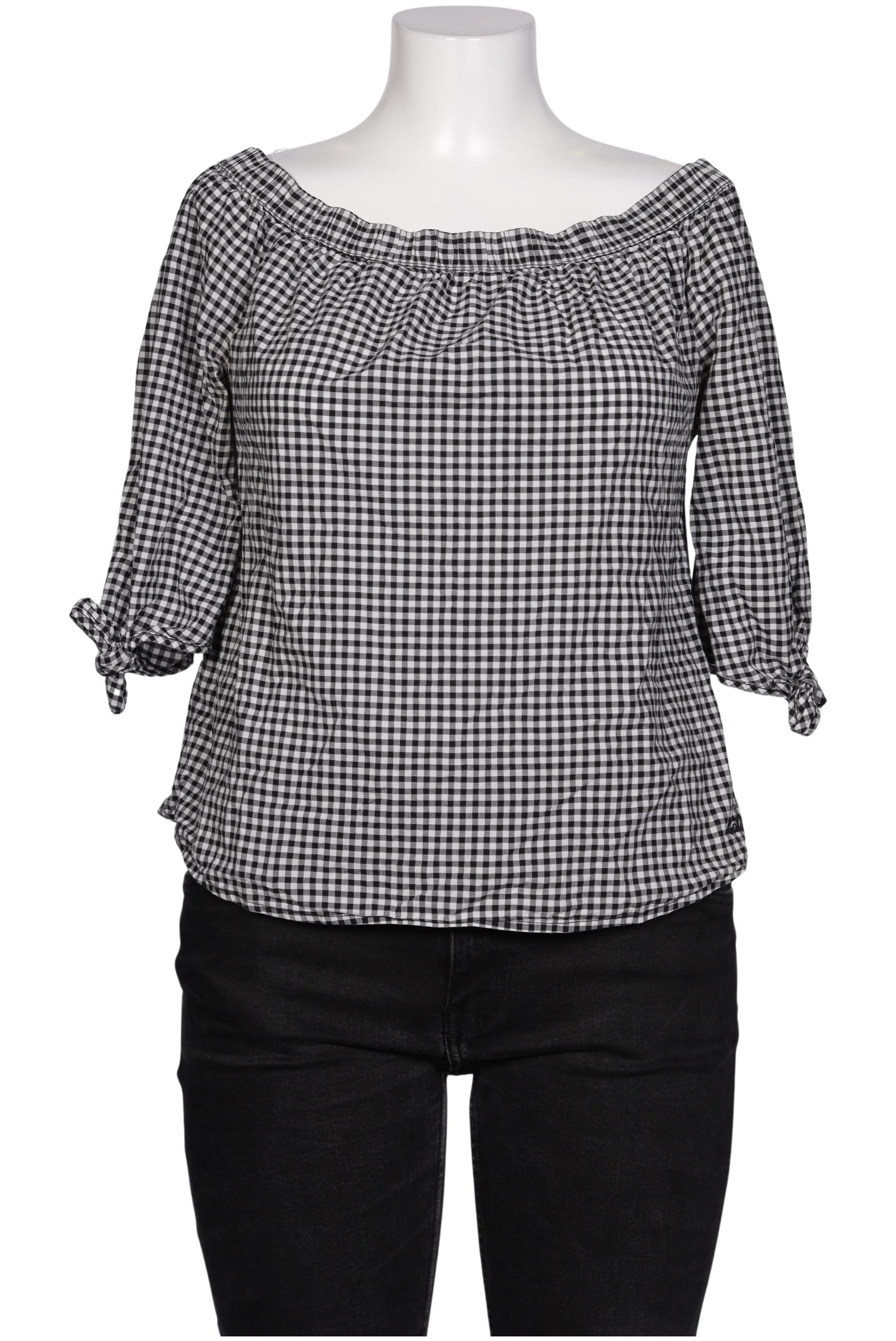 

QS by s.Oliver Damen Bluse, schwarz, Gr. 42