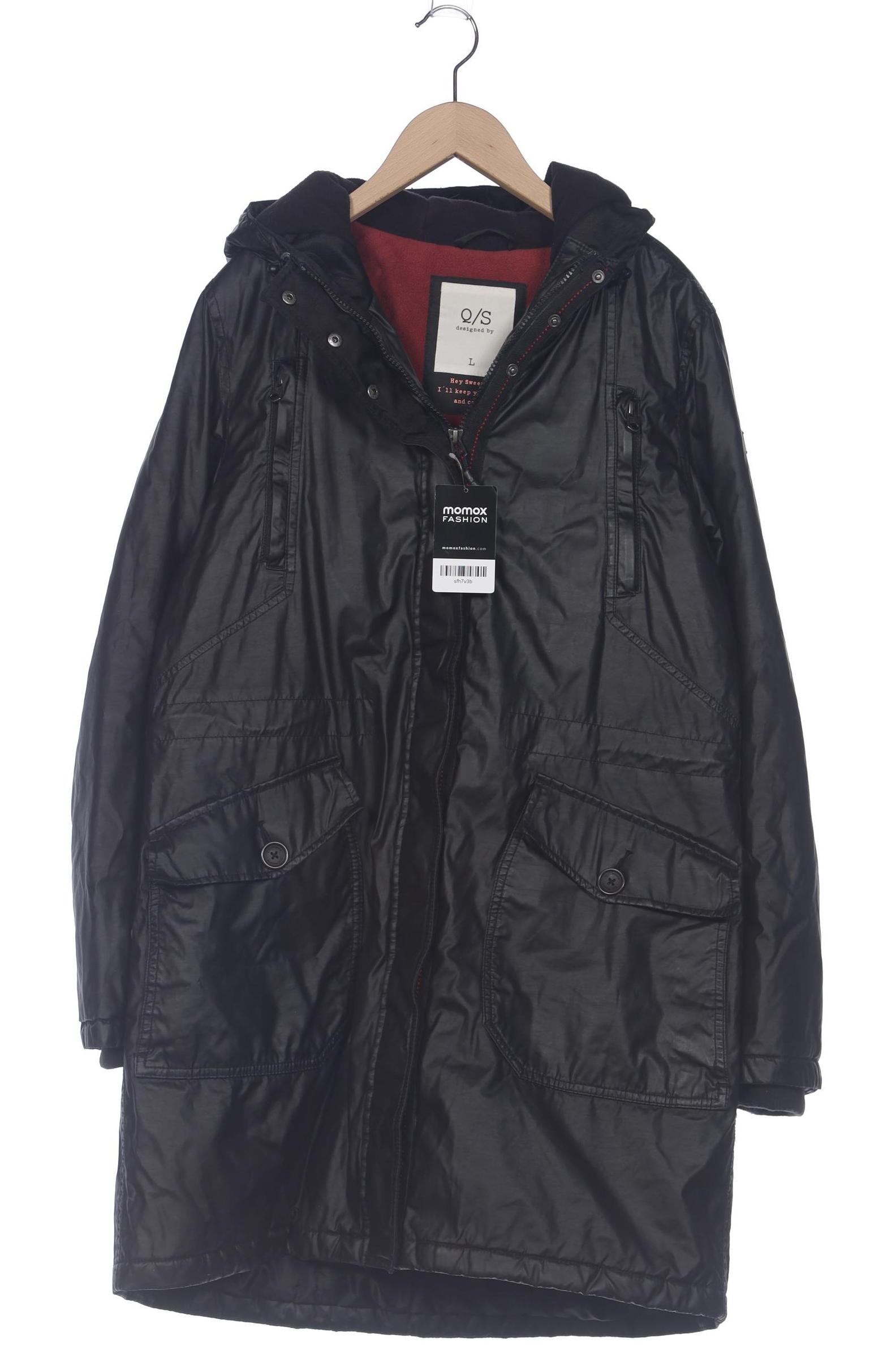 

QS by s.Oliver Damen Mantel, schwarz, Gr. 42