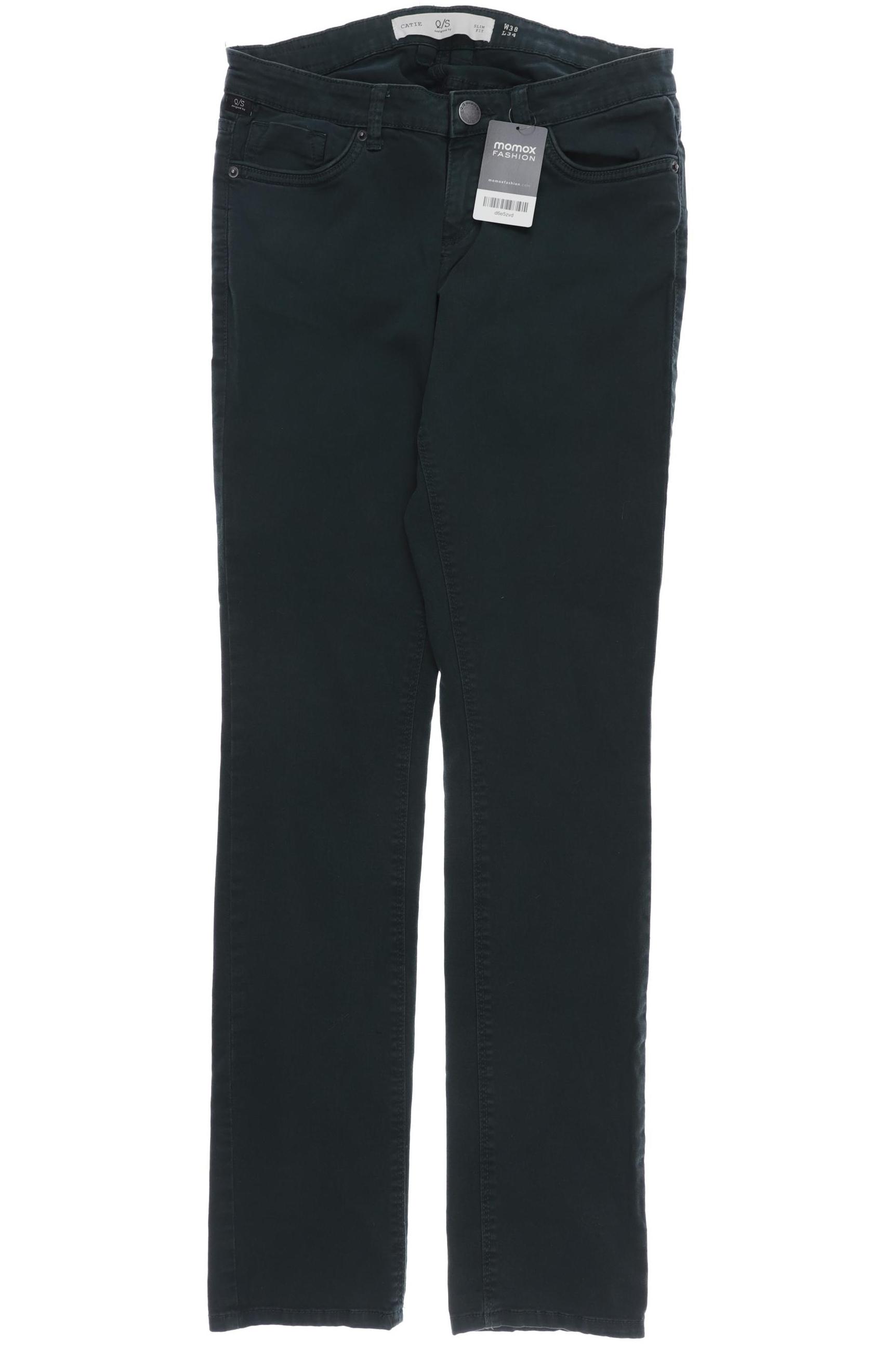 

QS by s.Oliver Damen Jeans, grün, Gr. 38