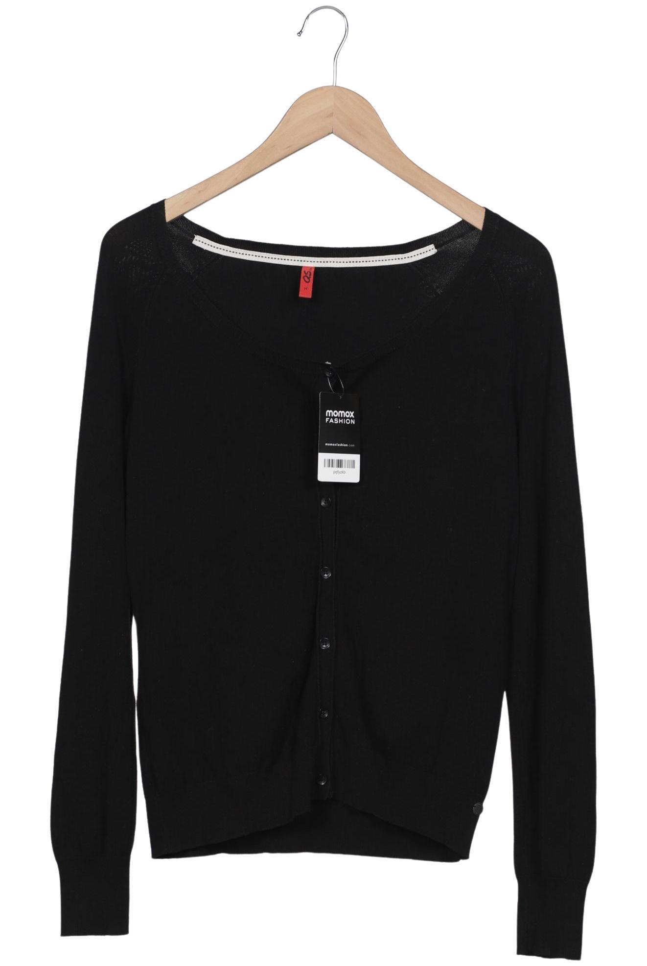 

QS by s.Oliver Damen Strickjacke, schwarz, Gr. 38