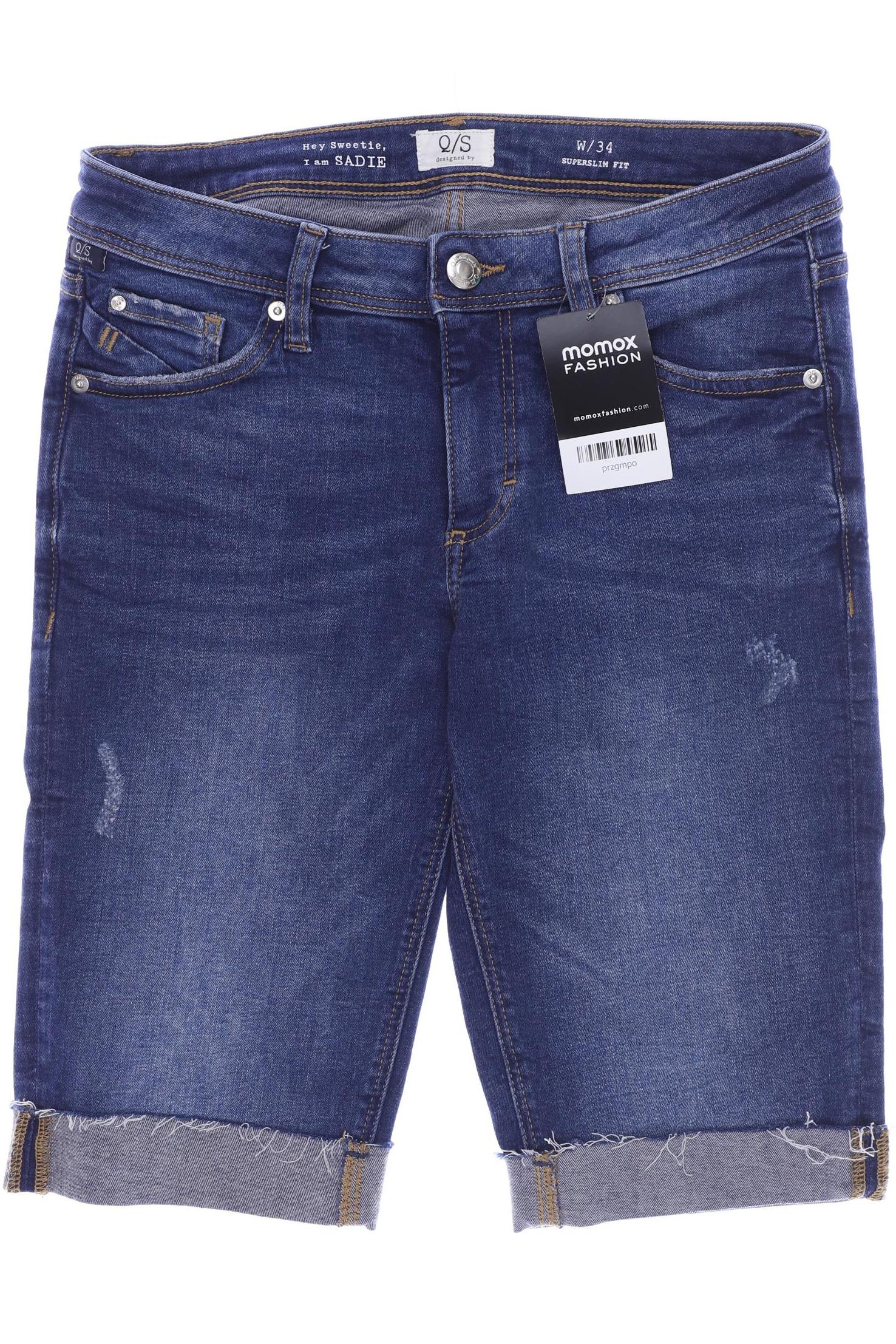 

QS by s.Oliver Damen Shorts, marineblau