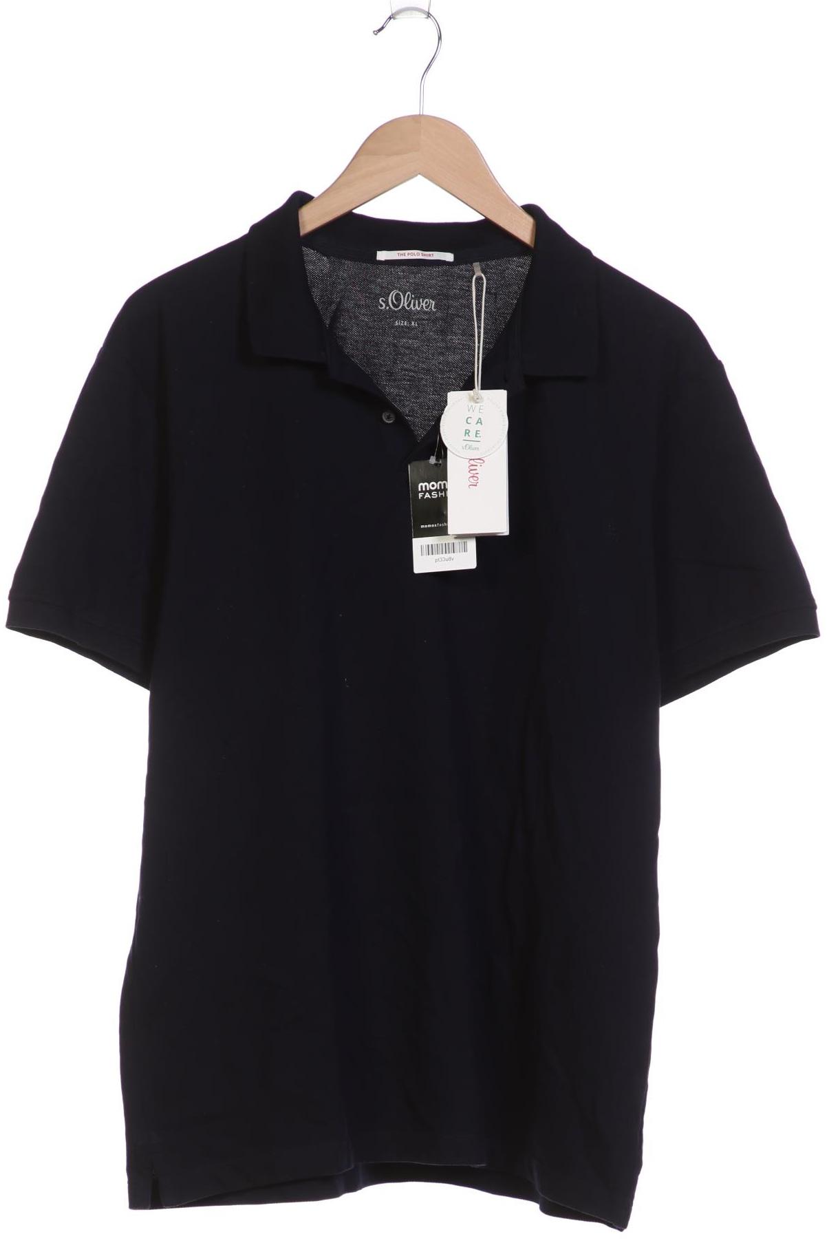 

QS by s.Oliver Herren Poloshirt, marineblau, Gr. 54