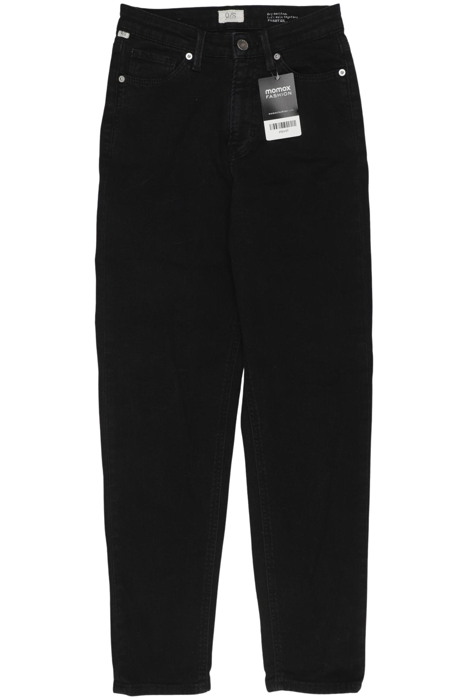 

QS by s.Oliver Damen Jeans, schwarz, Gr. 32