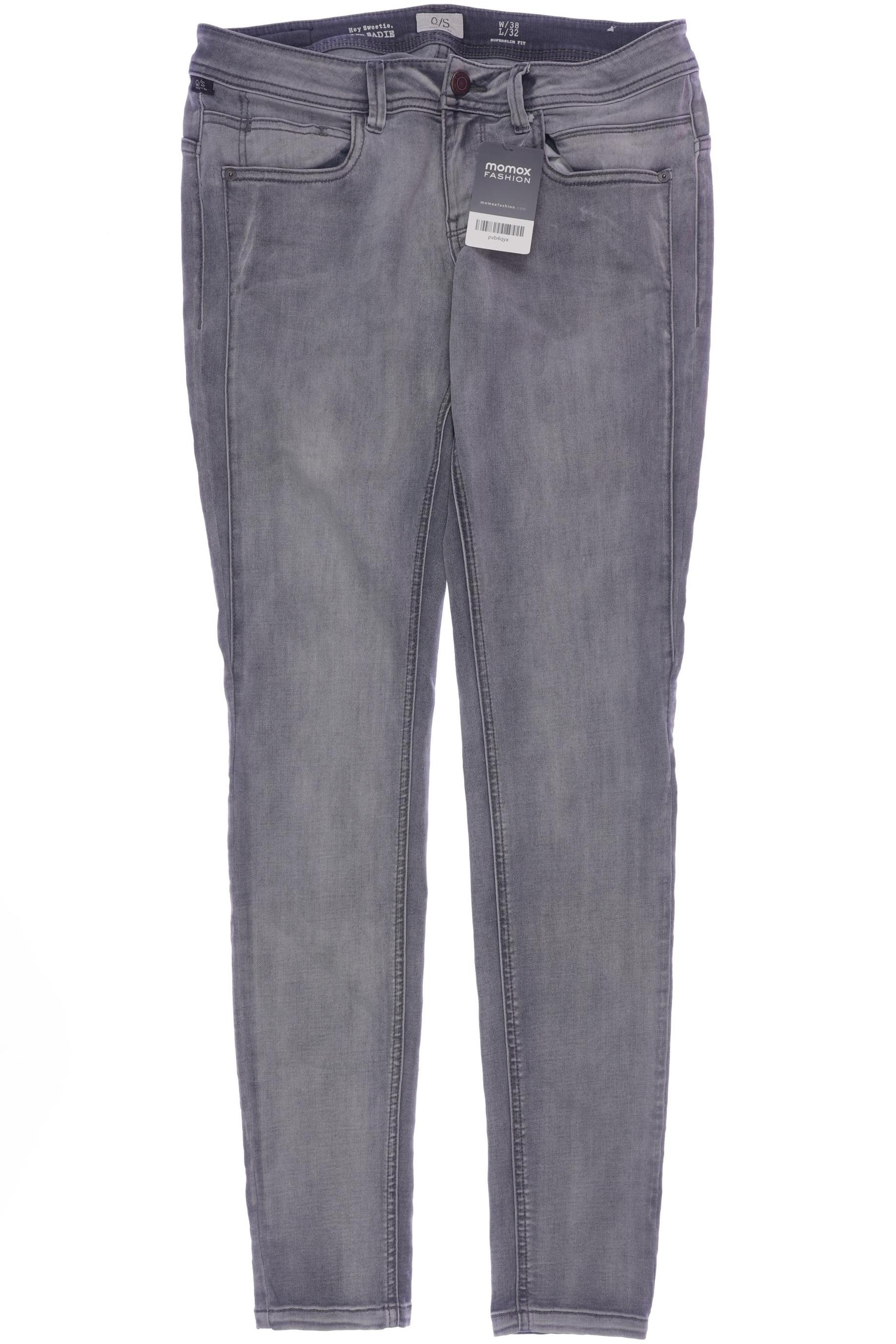 

QS by s.Oliver Damen Jeans, grau, Gr. 38