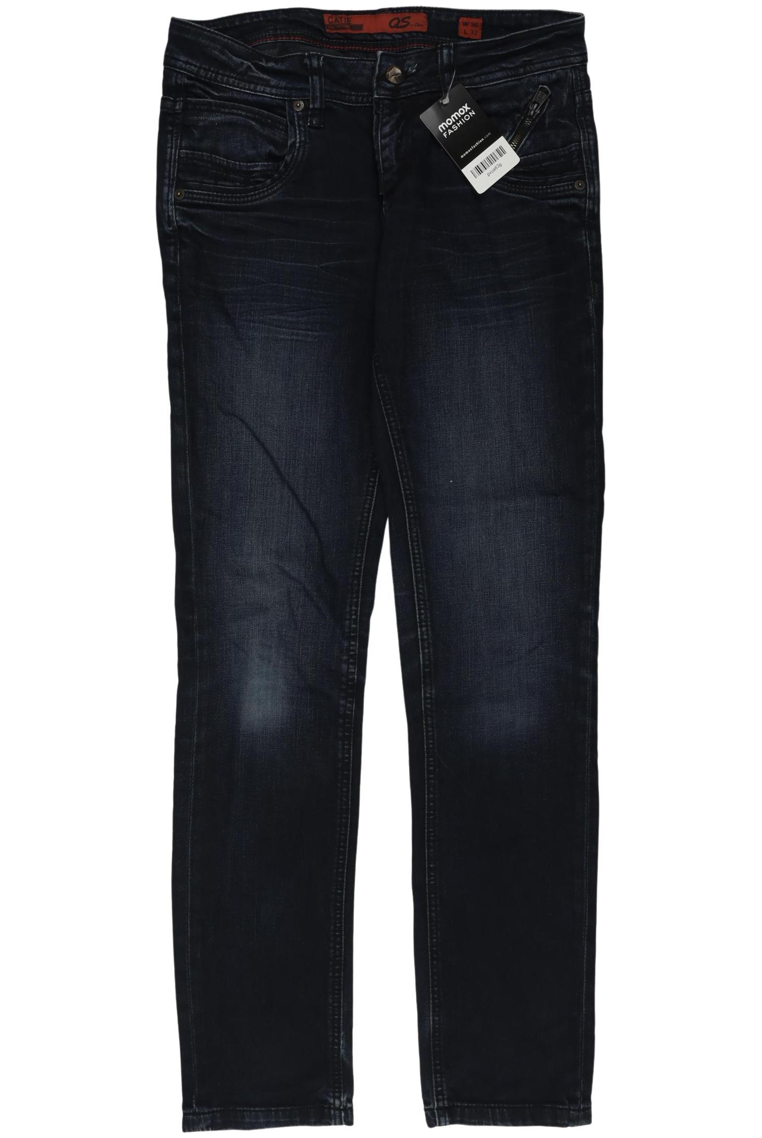 

QS by s.Oliver Damen Jeans, marineblau, Gr. 36