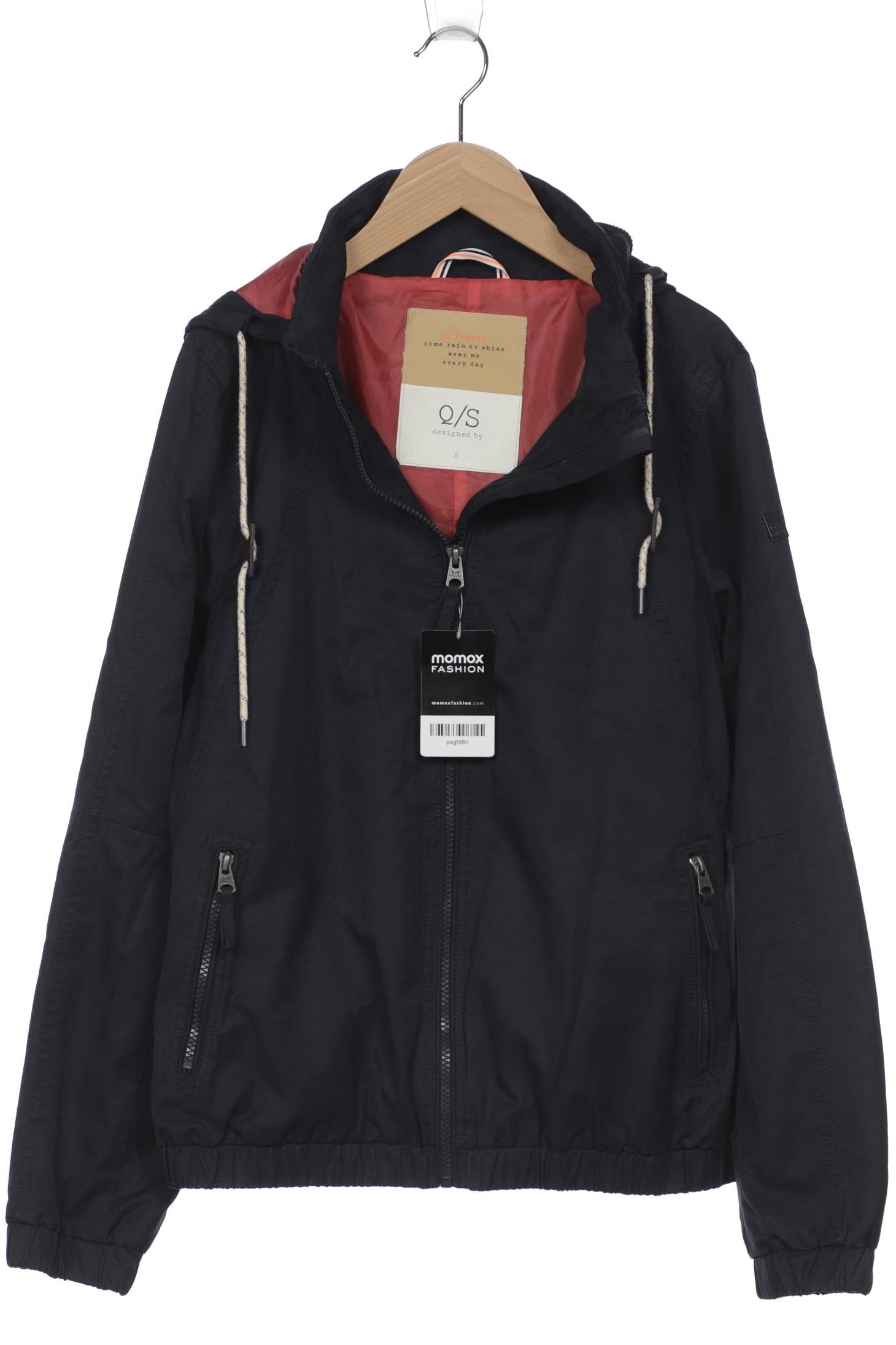 

QS by s.Oliver Damen Jacke, marineblau, Gr. 36