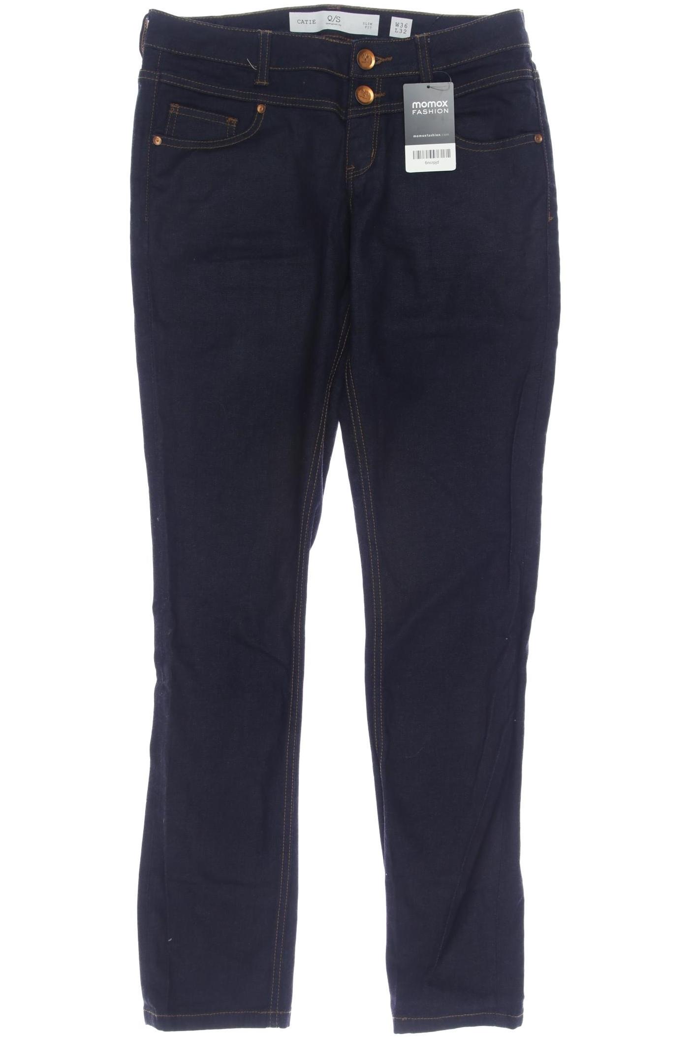 

QS by s.Oliver Damen Jeans, marineblau, Gr. 36