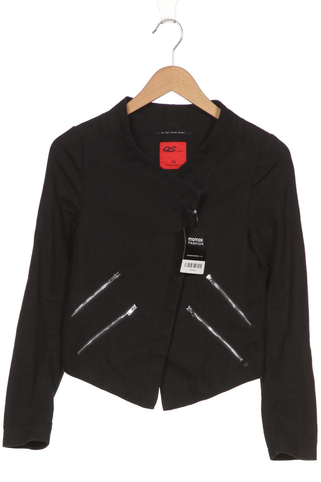

QS by s.Oliver Damen Jacke, schwarz, Gr. 34