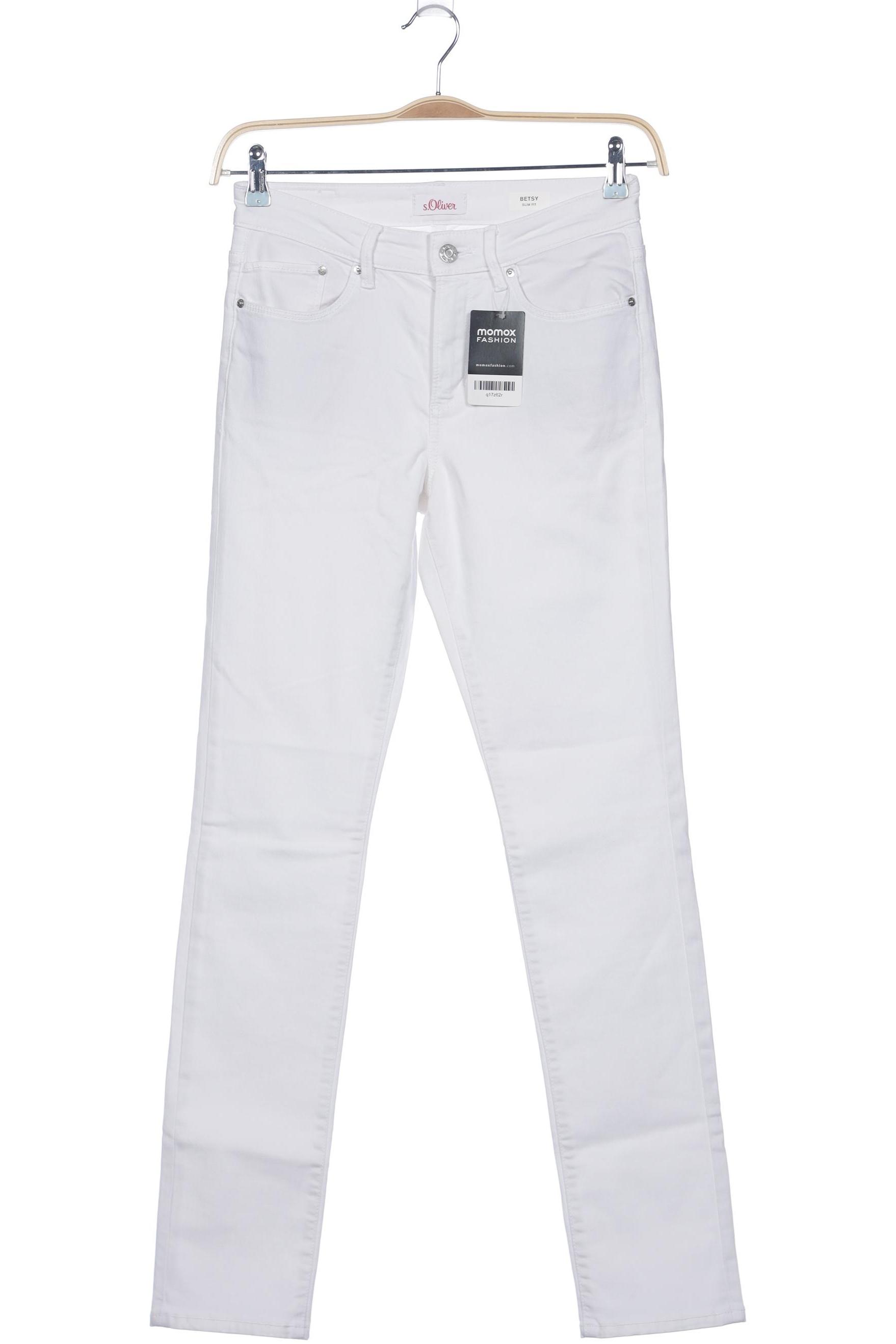 

QS by s.Oliver Damen Jeans, weiß, Gr. 36