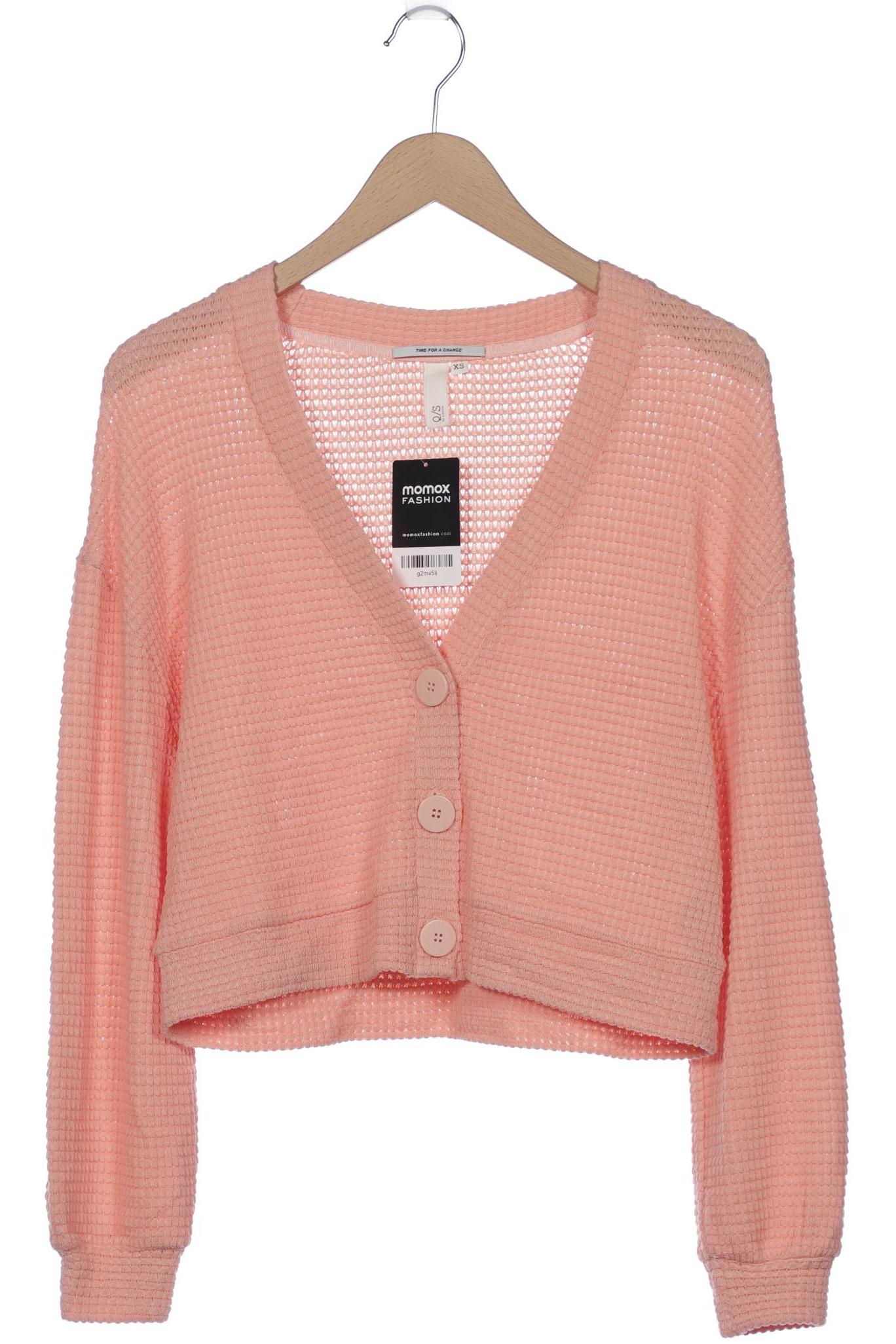 

QS by s.Oliver Damen Strickjacke, pink, Gr. 34