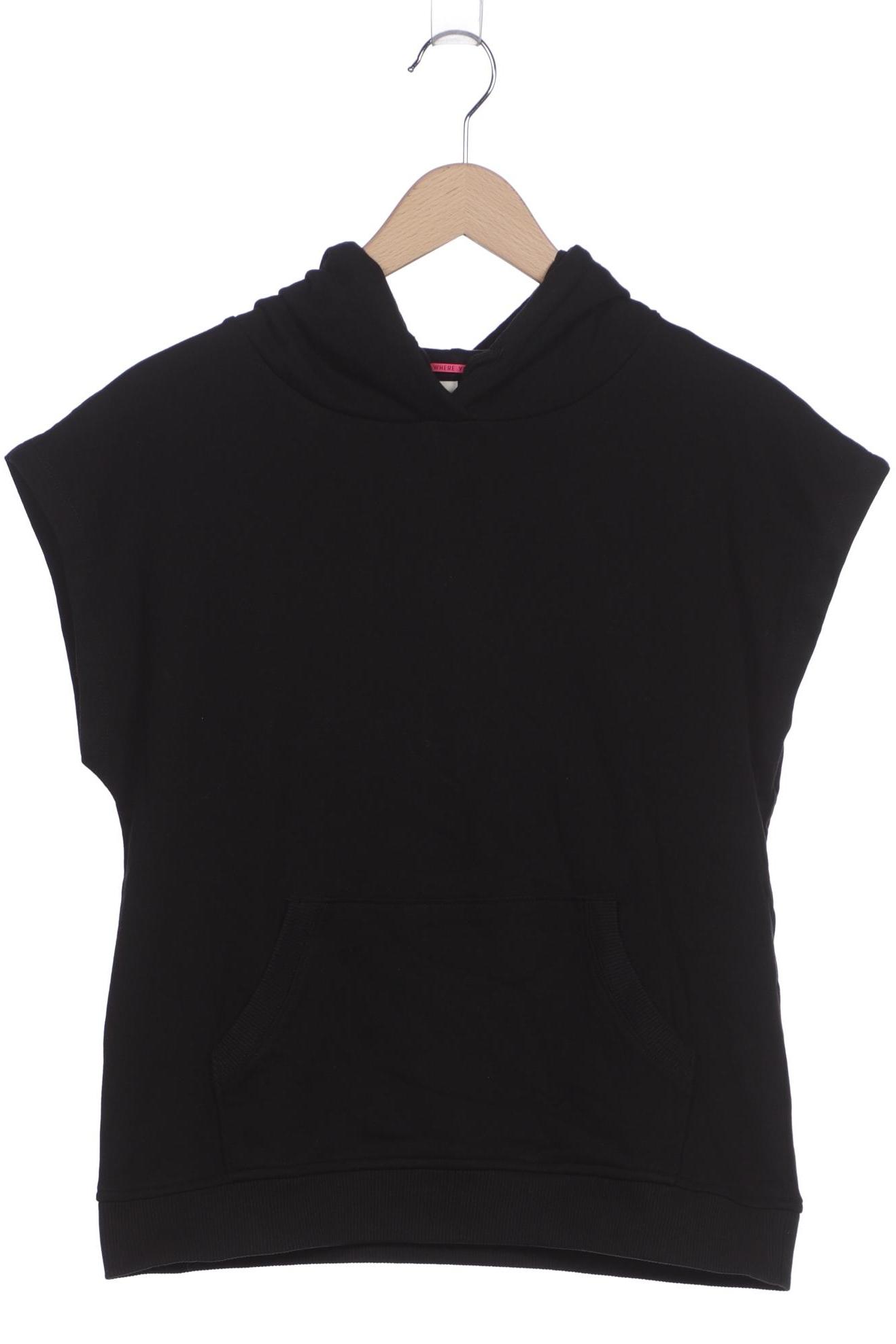 

QS by s.Oliver Damen Kapuzenpullover, schwarz, Gr. 38
