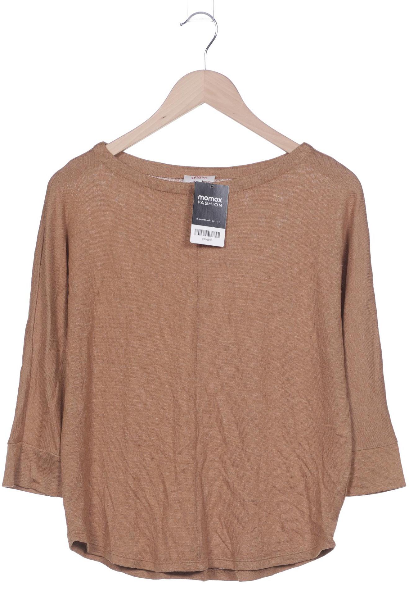 

QS by s.Oliver Damen Pullover, braun, Gr. 36