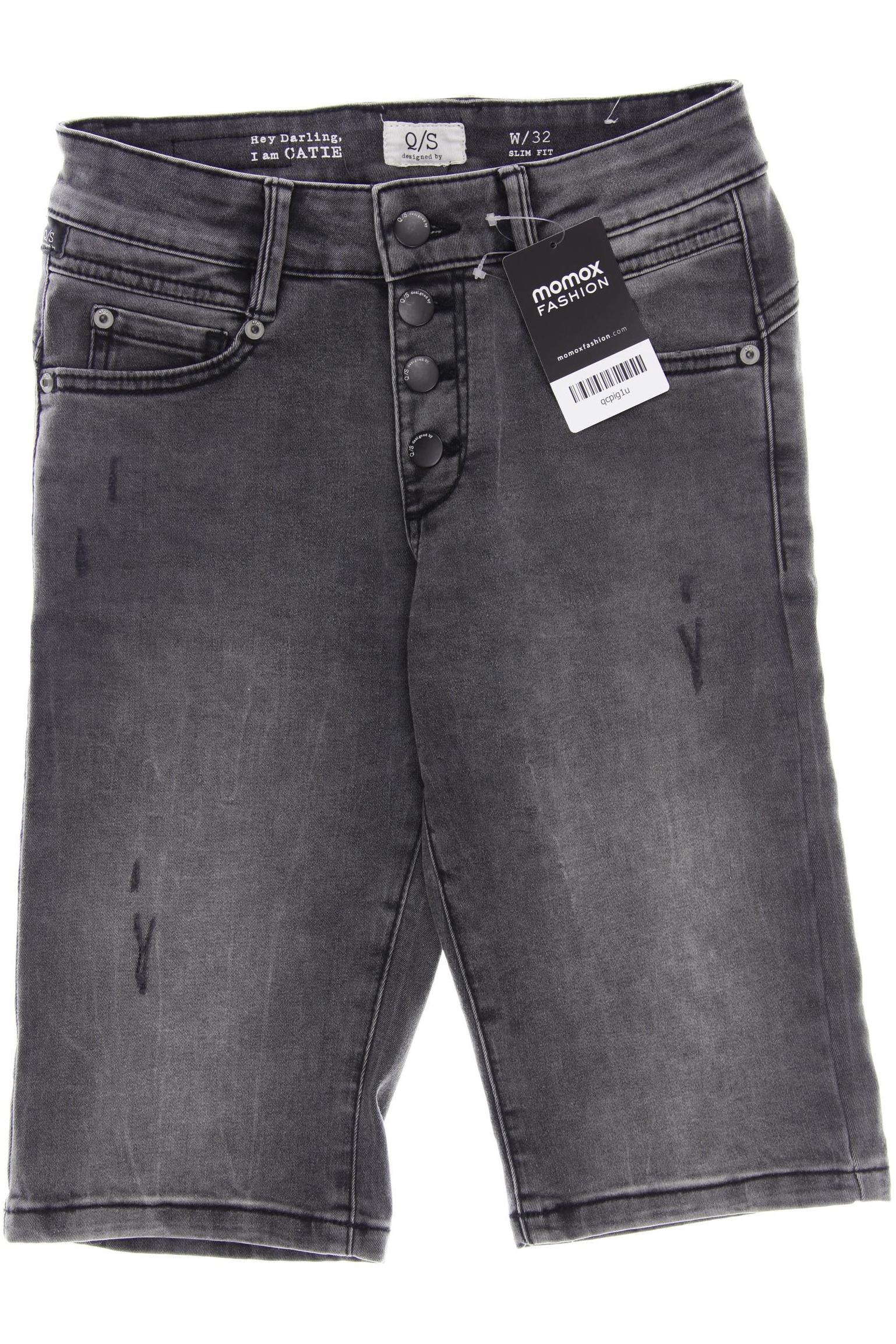 

QS by s.Oliver Damen Shorts, grau, Gr. 32