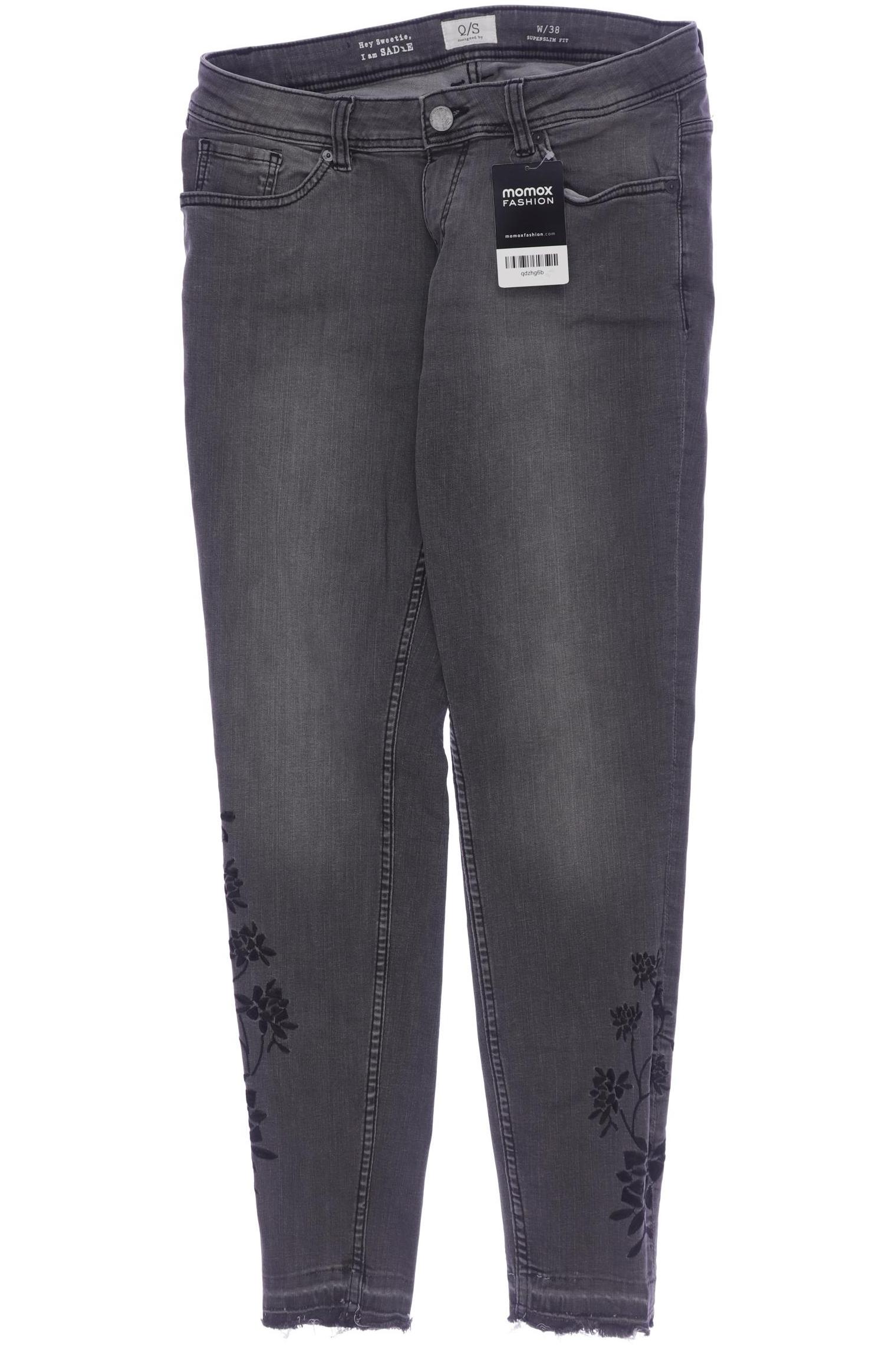 

QS by s.Oliver Damen Jeans, grau, Gr. 38