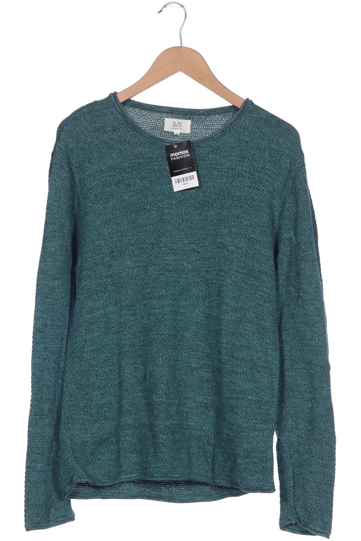 

QS by s.Oliver Herren Pullover, türkis, Gr. 52