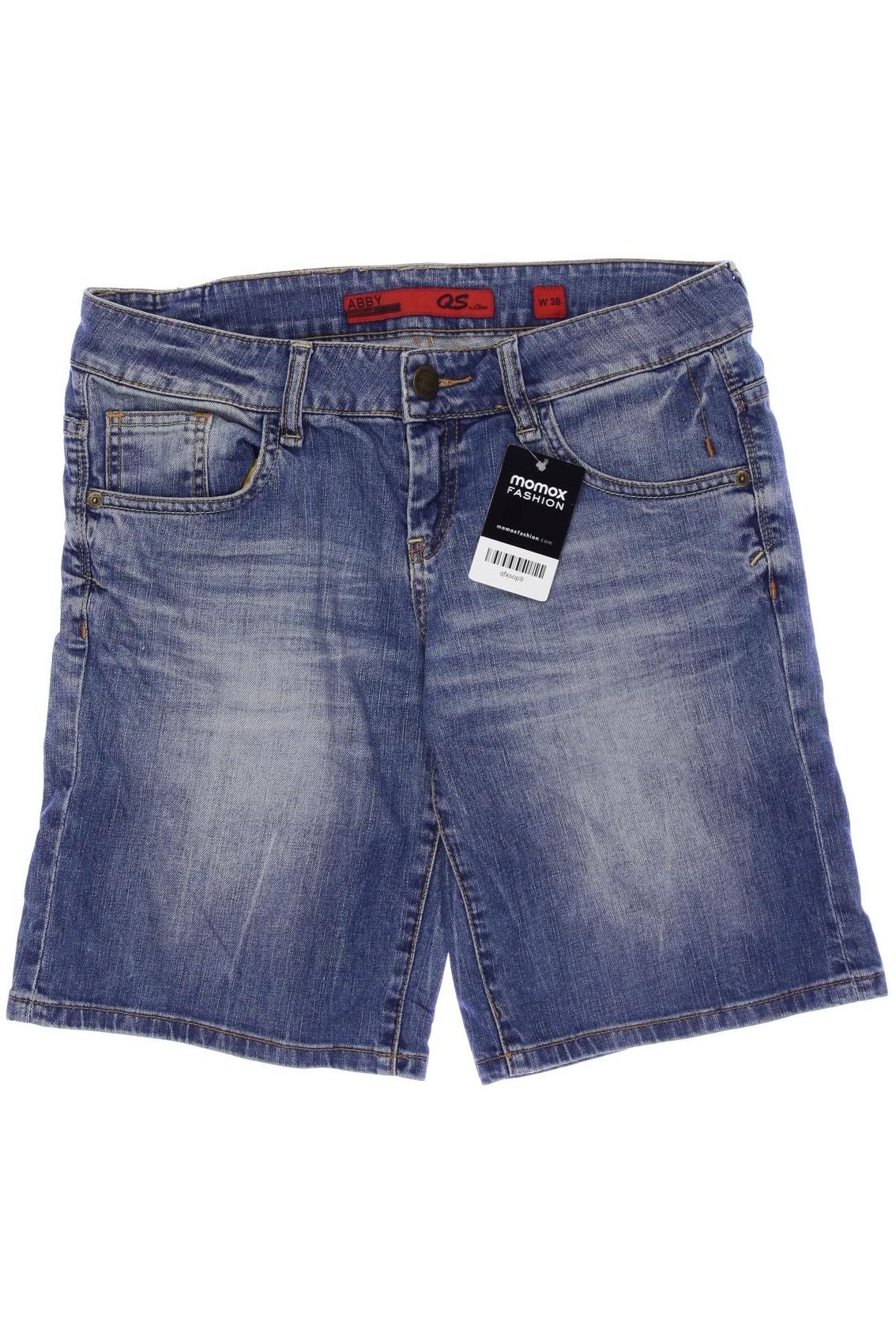 

QS by s.Oliver Damen Shorts, blau, Gr. 38