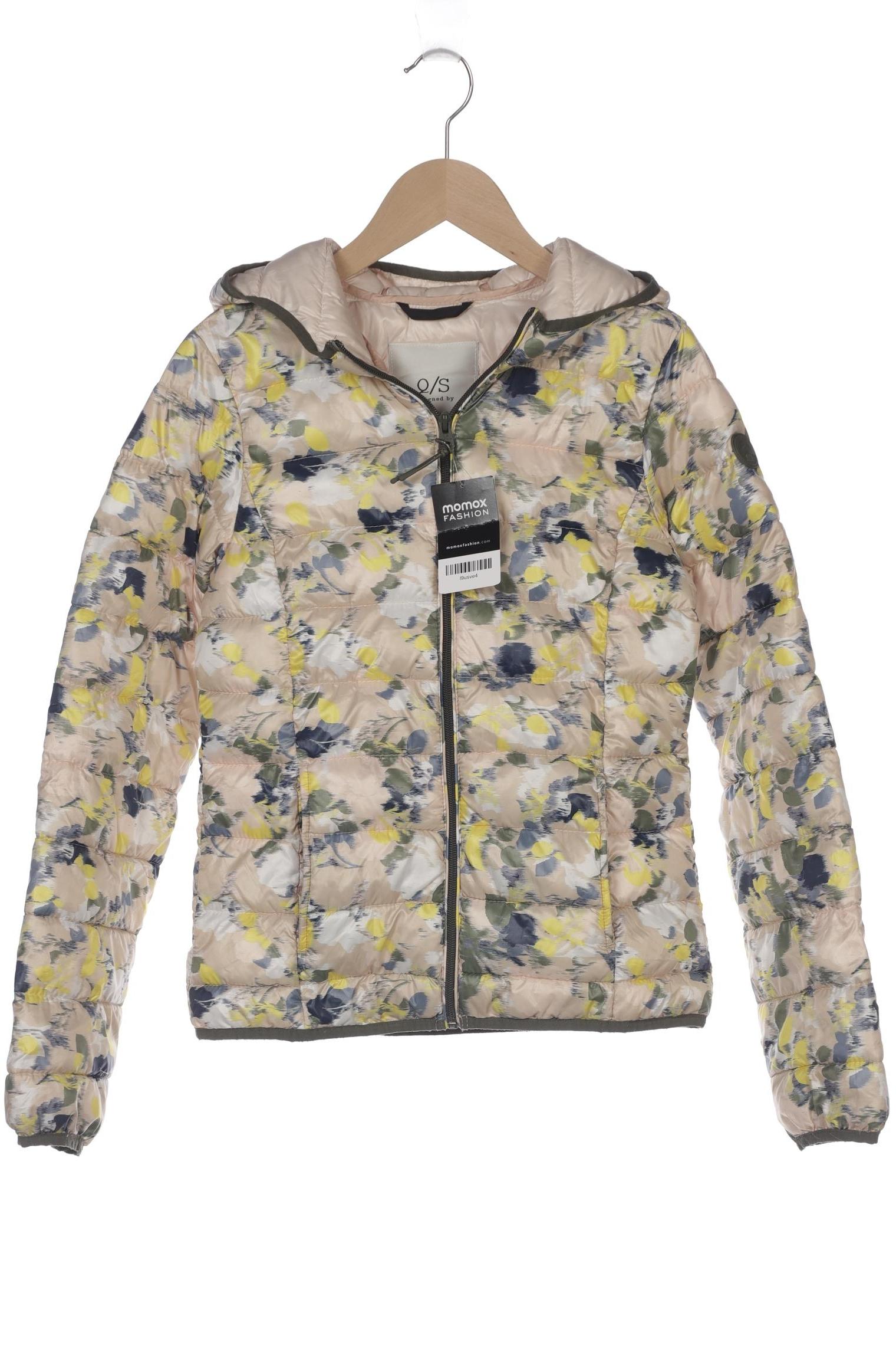 

QS by s.Oliver Damen Jacke, cremeweiß, Gr. 34