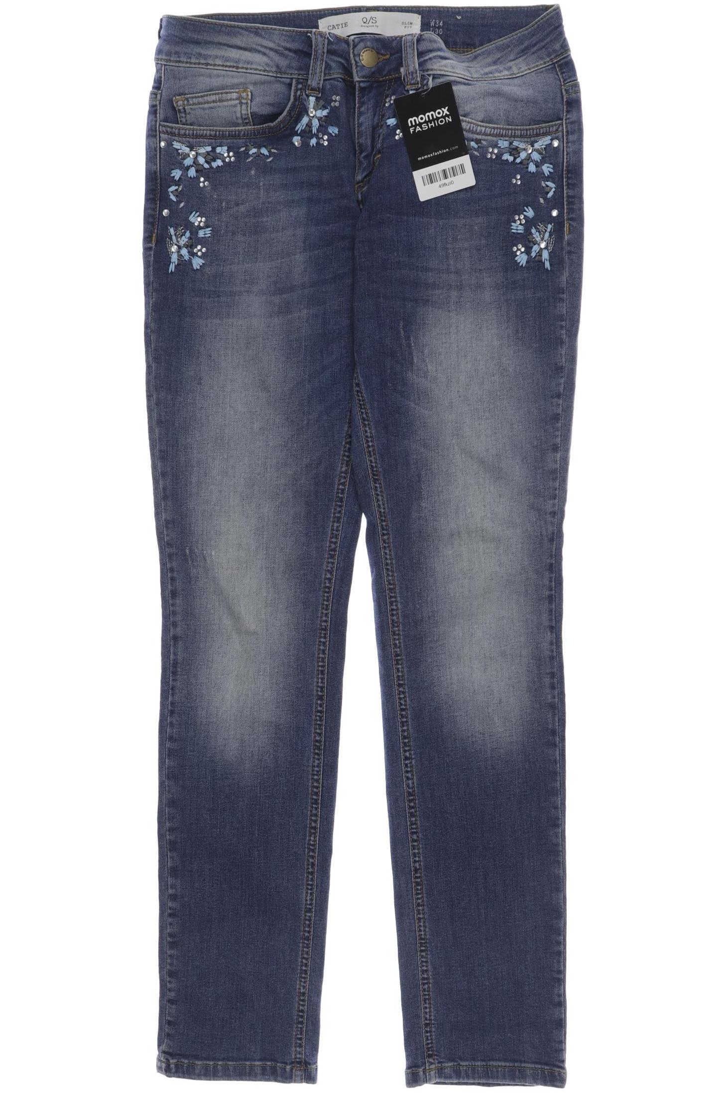 

QS by s.Oliver Damen Jeans, blau, Gr. 34