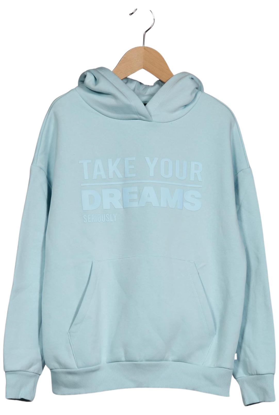 

QS by s.Oliver Damen Kapuzenpullover, hellblau, Gr. 34