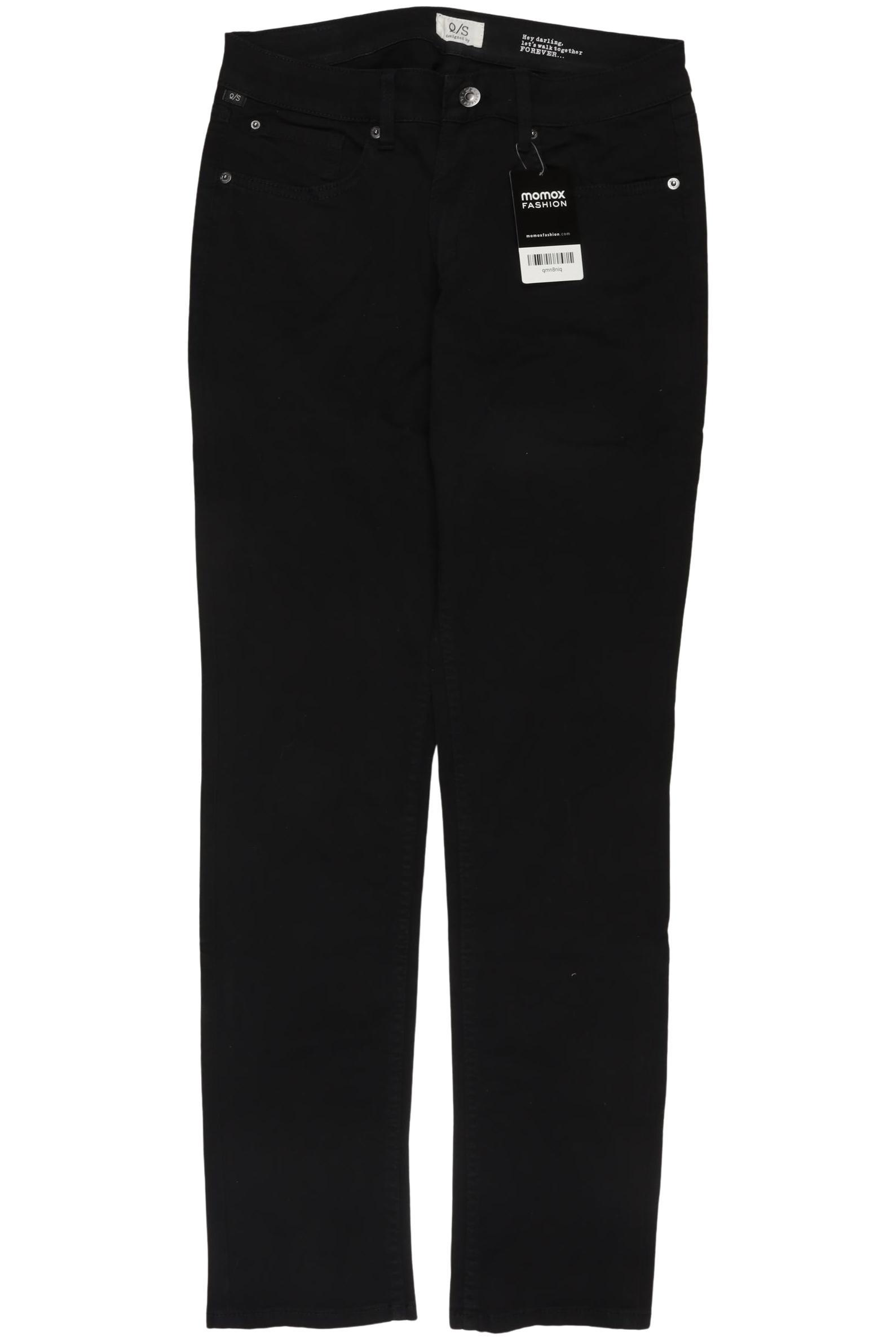 

QS by s.Oliver Damen Jeans, schwarz, Gr. 36