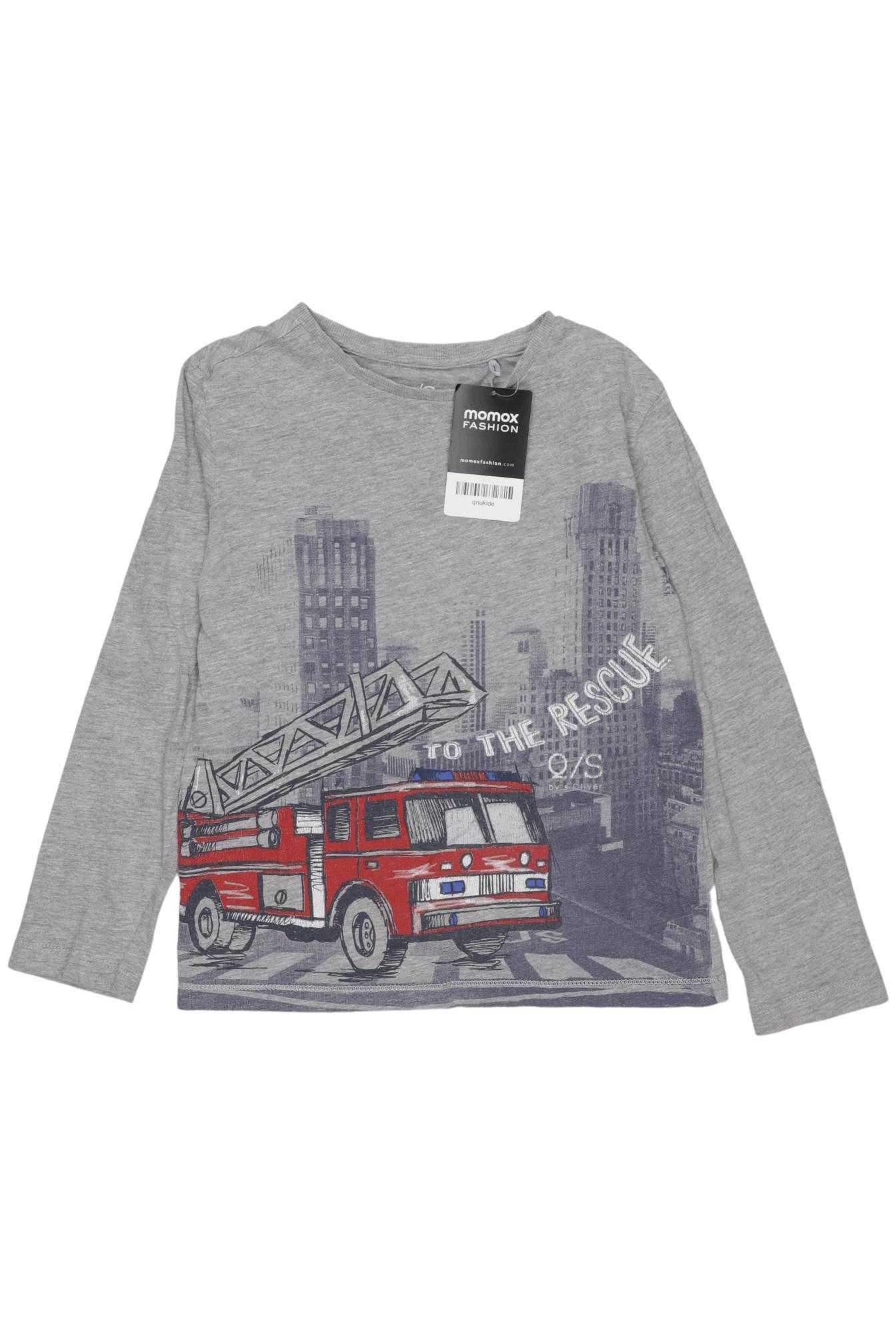 

QS by s.Oliver Herren Langarmshirt, grau, Gr. 128