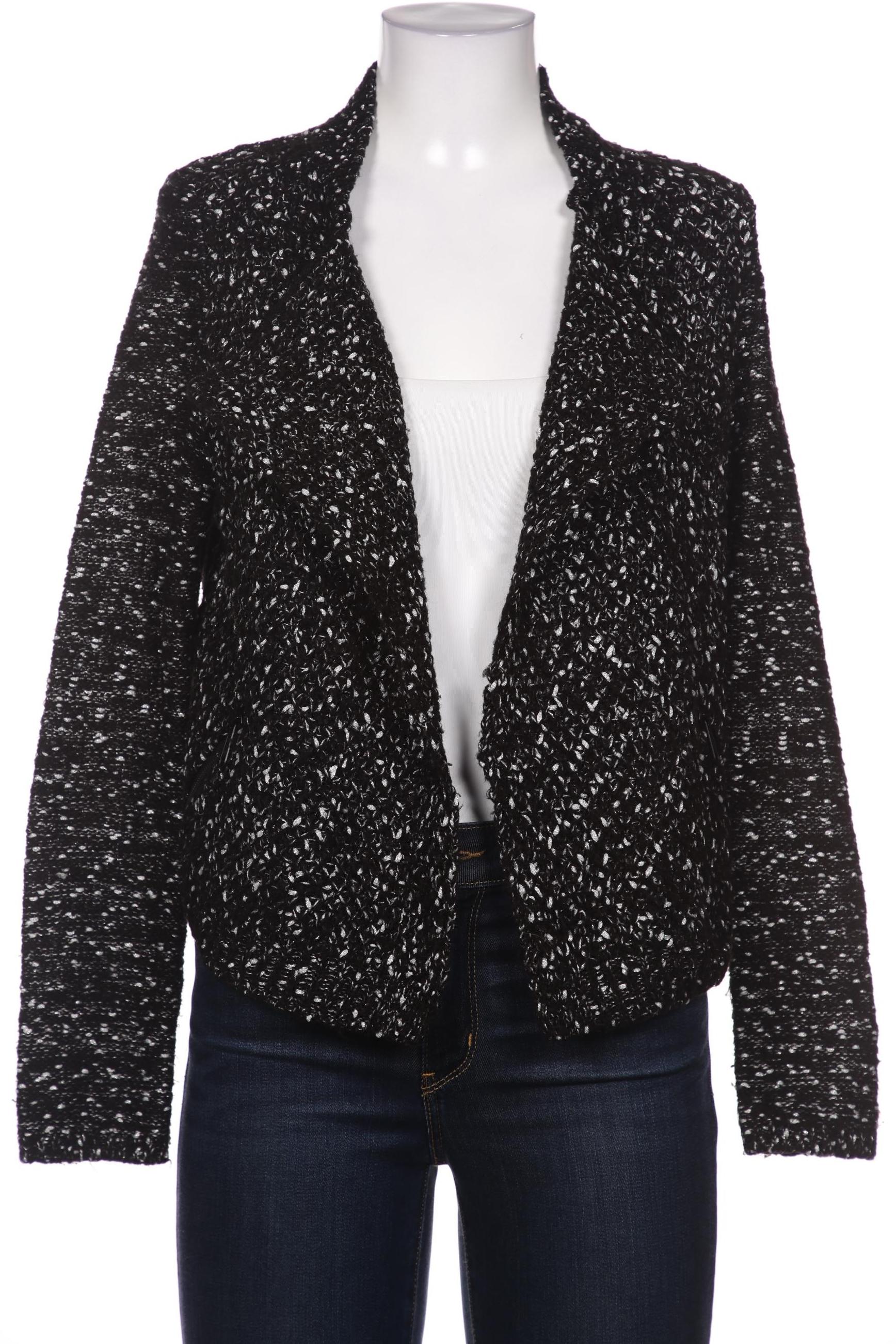 

QS by s.Oliver Damen Strickjacke, schwarz, Gr. 38