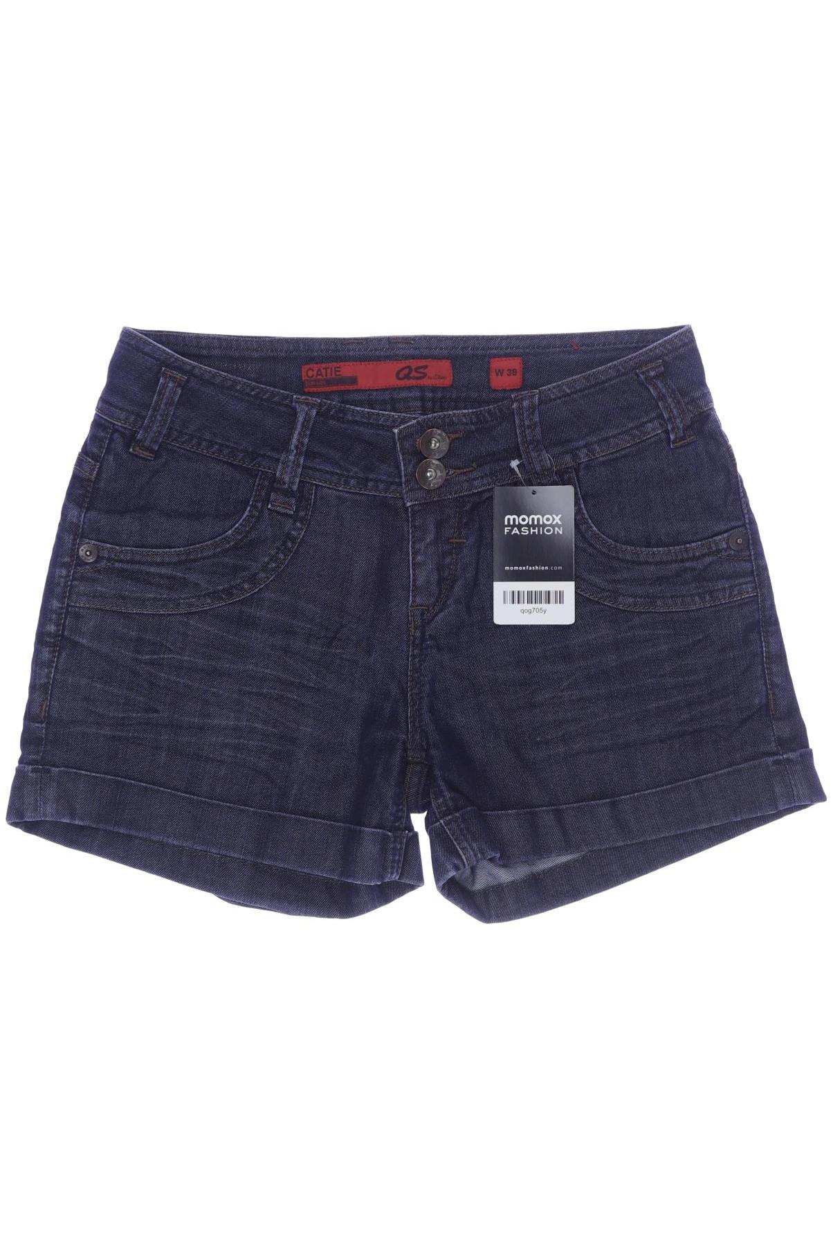 

QS by s.Oliver Damen Shorts, blau, Gr. 38