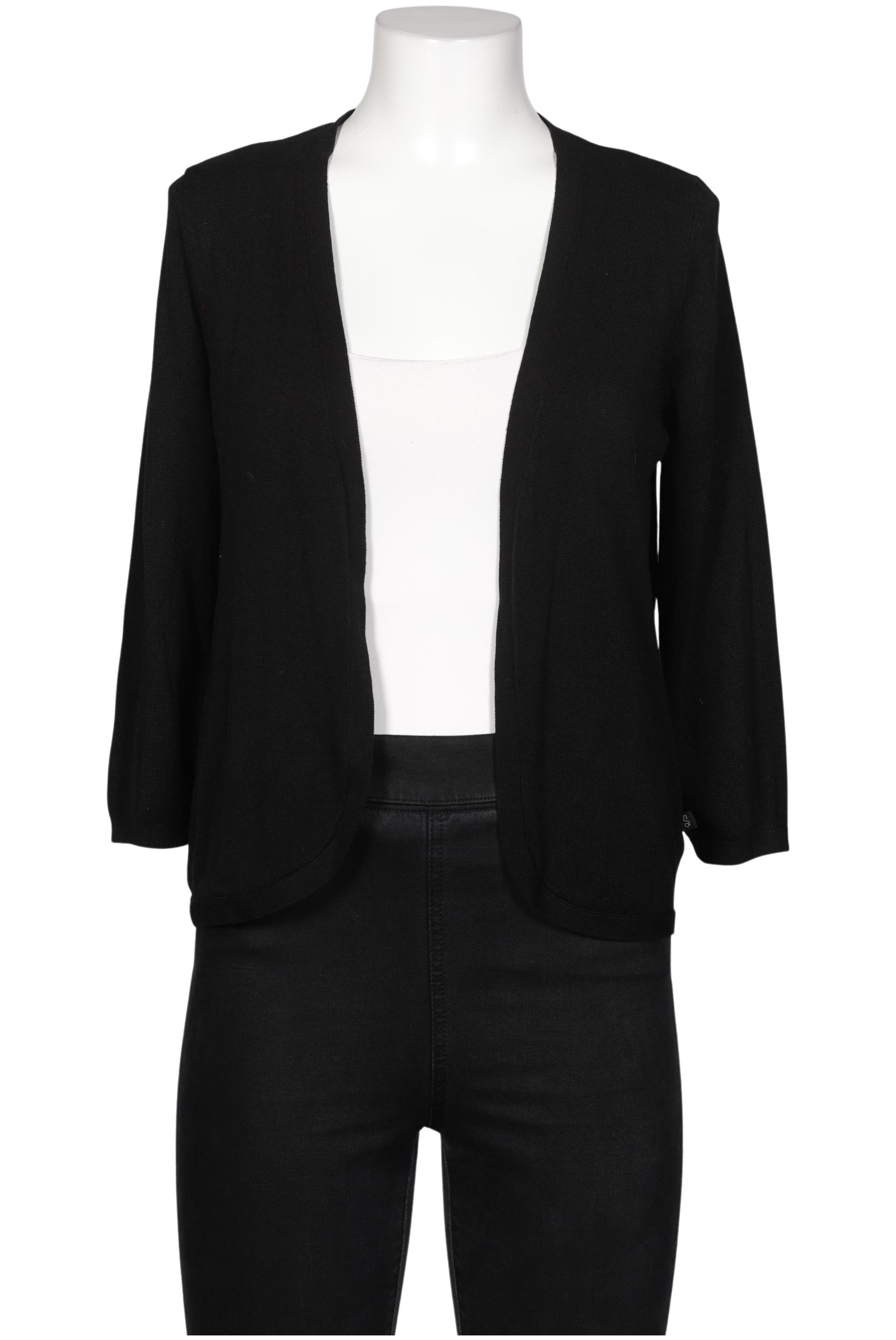 

QS by s.Oliver Damen Strickjacke, schwarz, Gr. 38