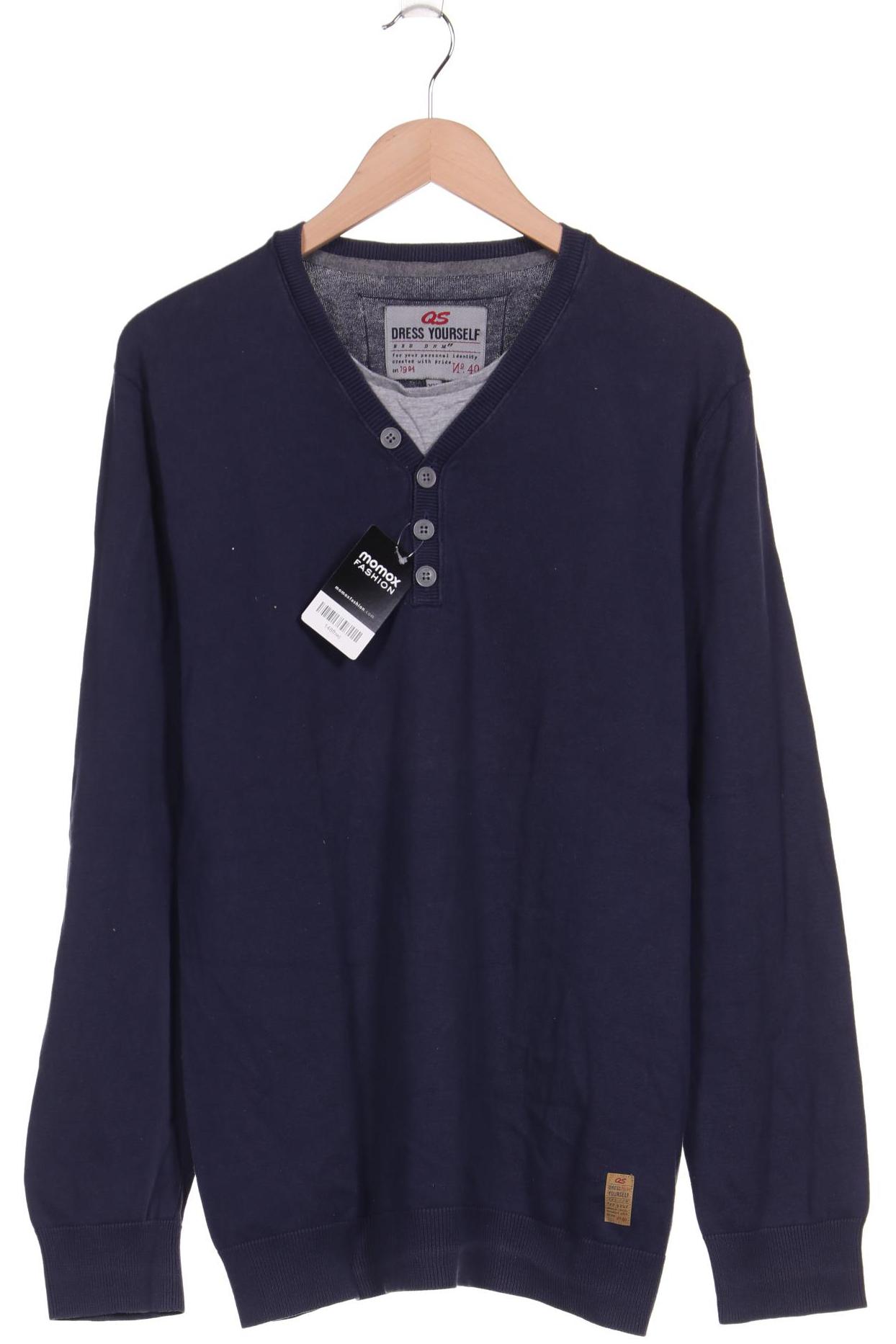 

QS by s.Oliver Herren Pullover, marineblau