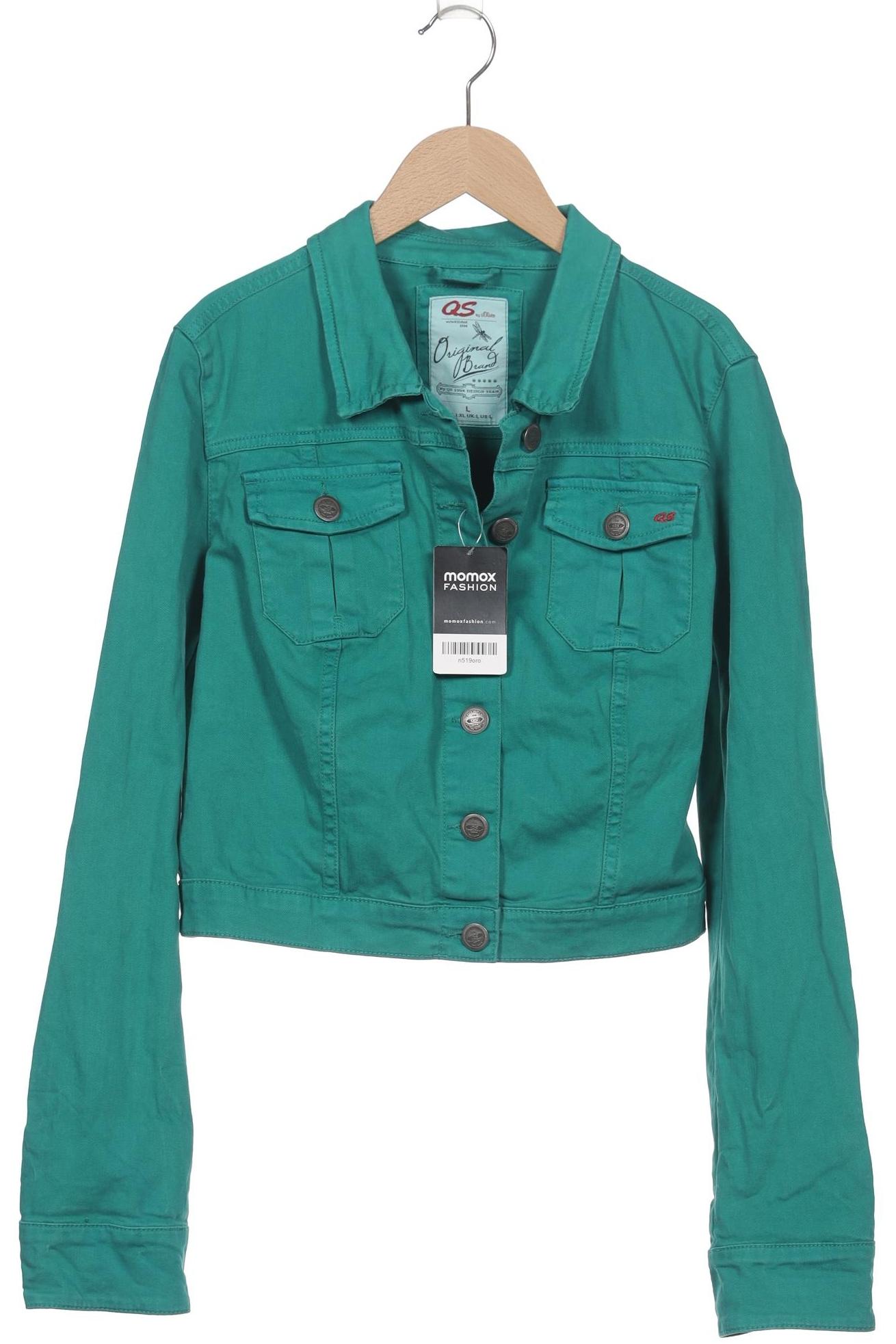 

QS by s.Oliver Damen Jacke, türkis, Gr. 42