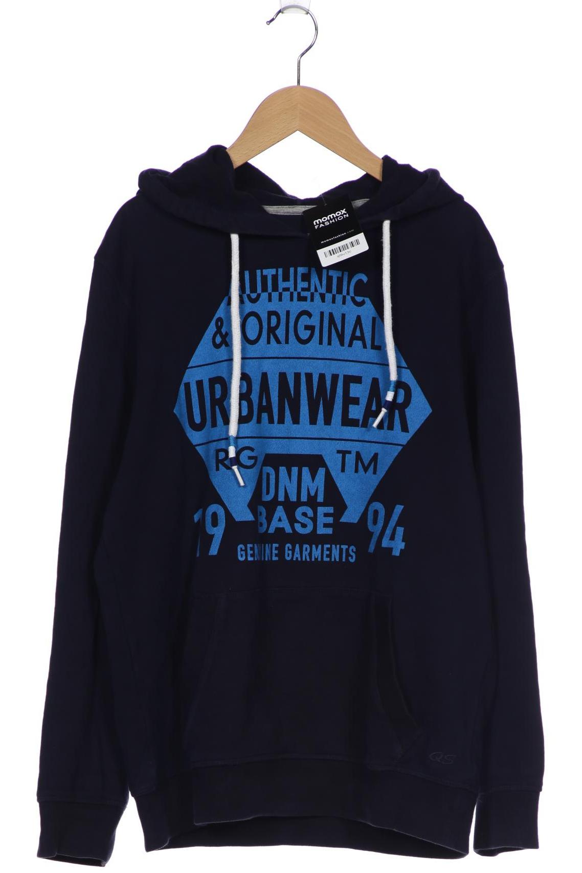 

QS by s.Oliver Herren Kapuzenpullover, marineblau