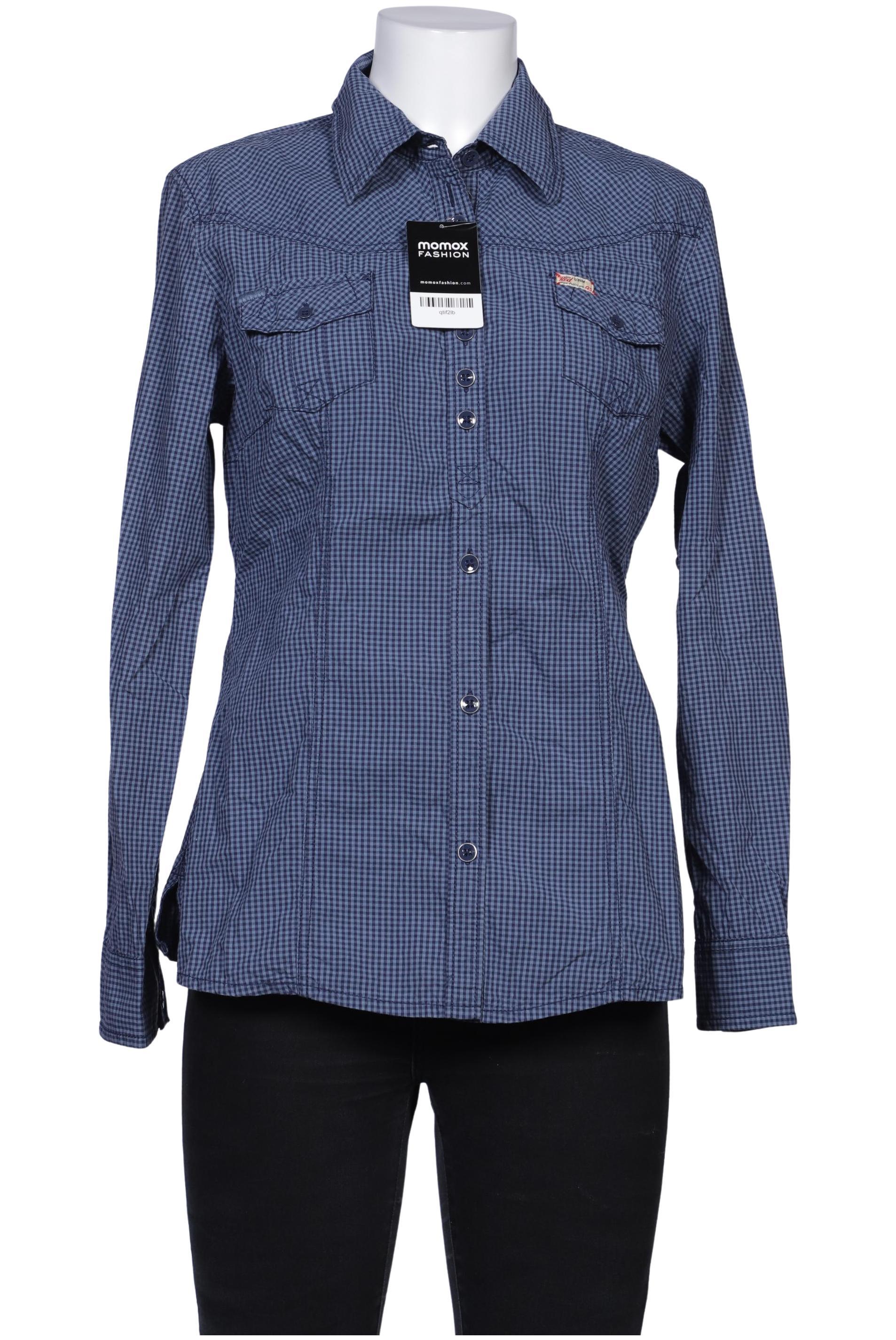 

QS by s.Oliver Damen Bluse, blau, Gr. 42