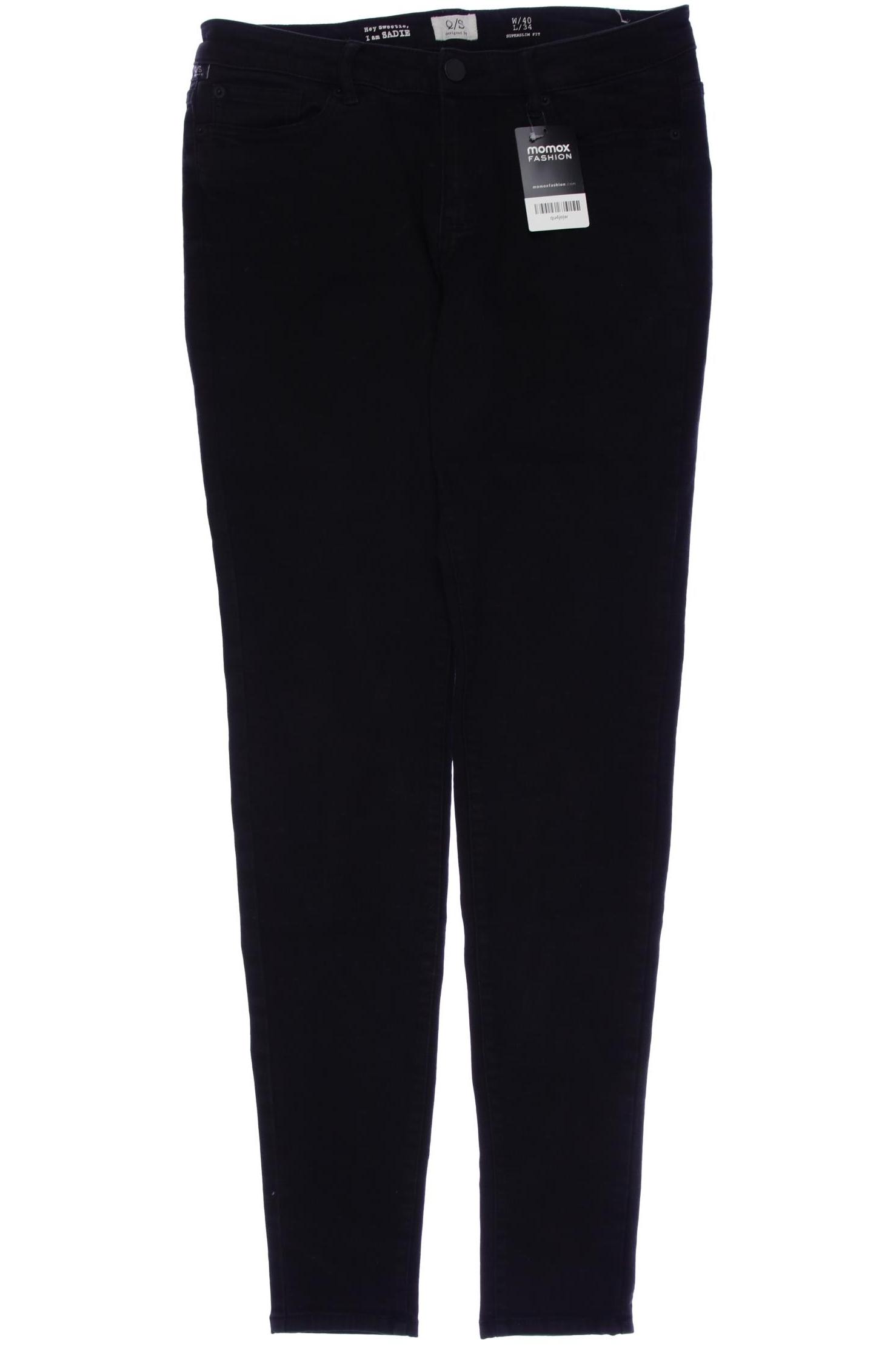 

QS by s.Oliver Damen Jeans, schwarz, Gr. 40