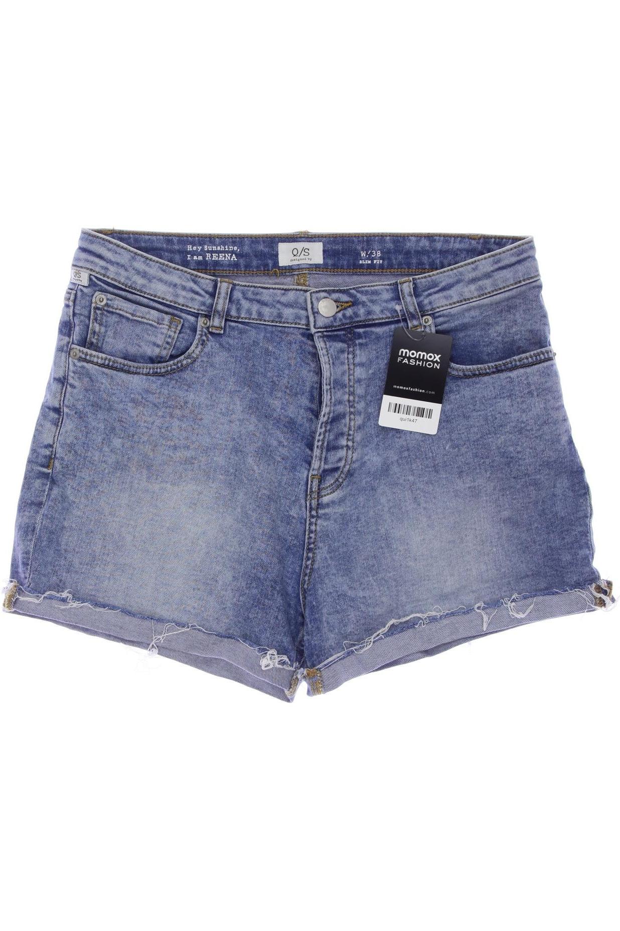 

QS by s.Oliver Damen Shorts, blau, Gr. 38