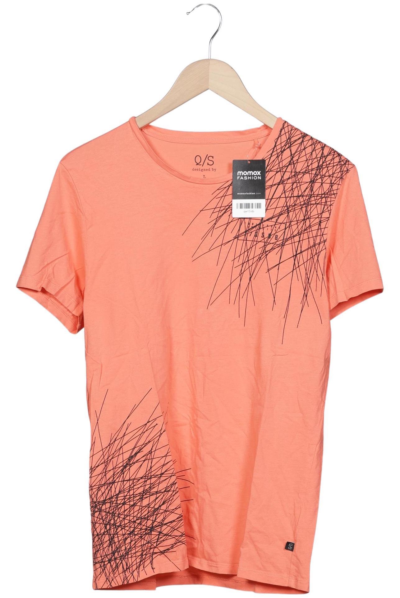 

QS by s.Oliver Herren T-Shirt, orange, Gr. 52