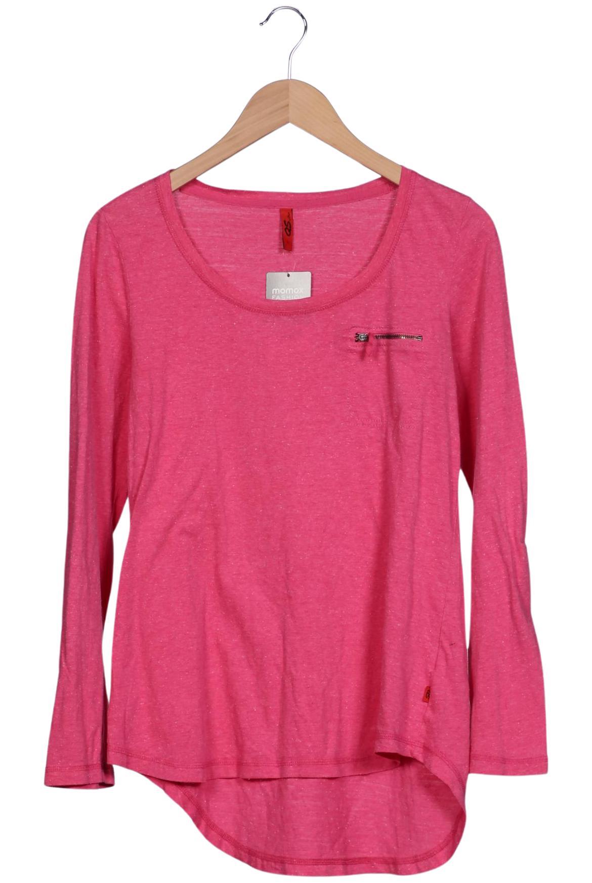 

QS by s.Oliver Damen Langarmshirt, pink, Gr. 42