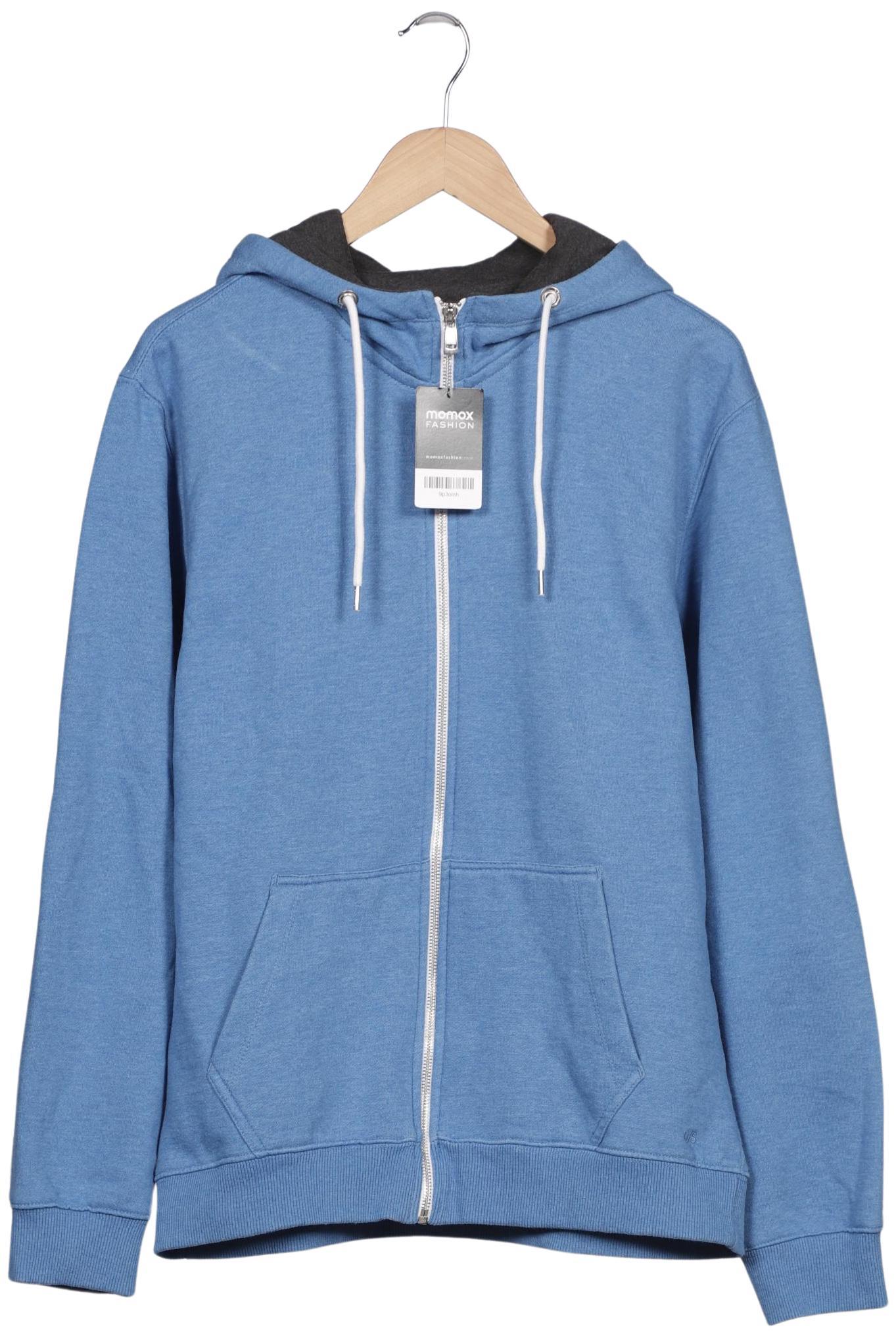 

QS by s.Oliver Herren Kapuzenpullover, blau, Gr. 52