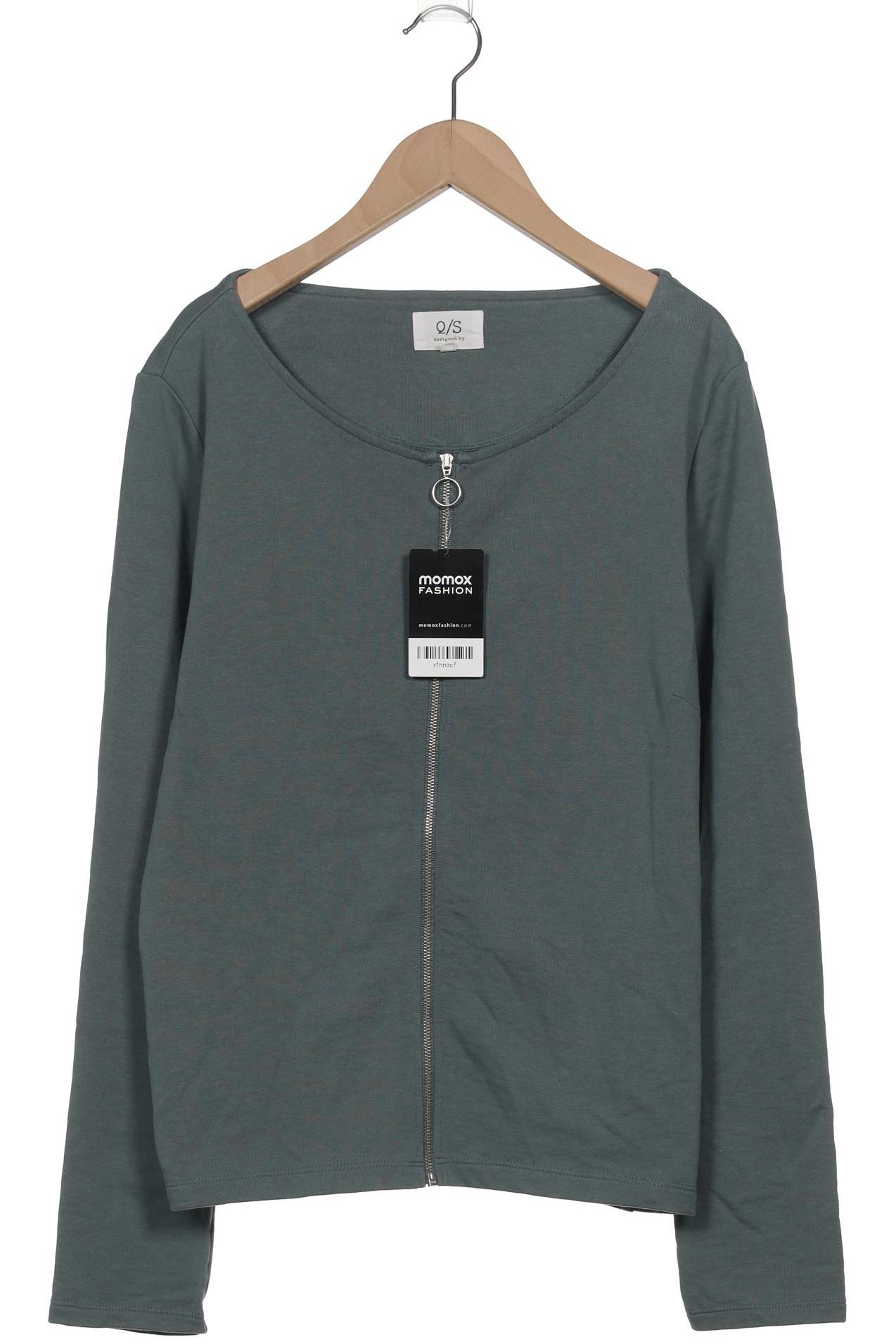 

QS by s.Oliver Damen Sweatshirt, türkis, Gr. 44