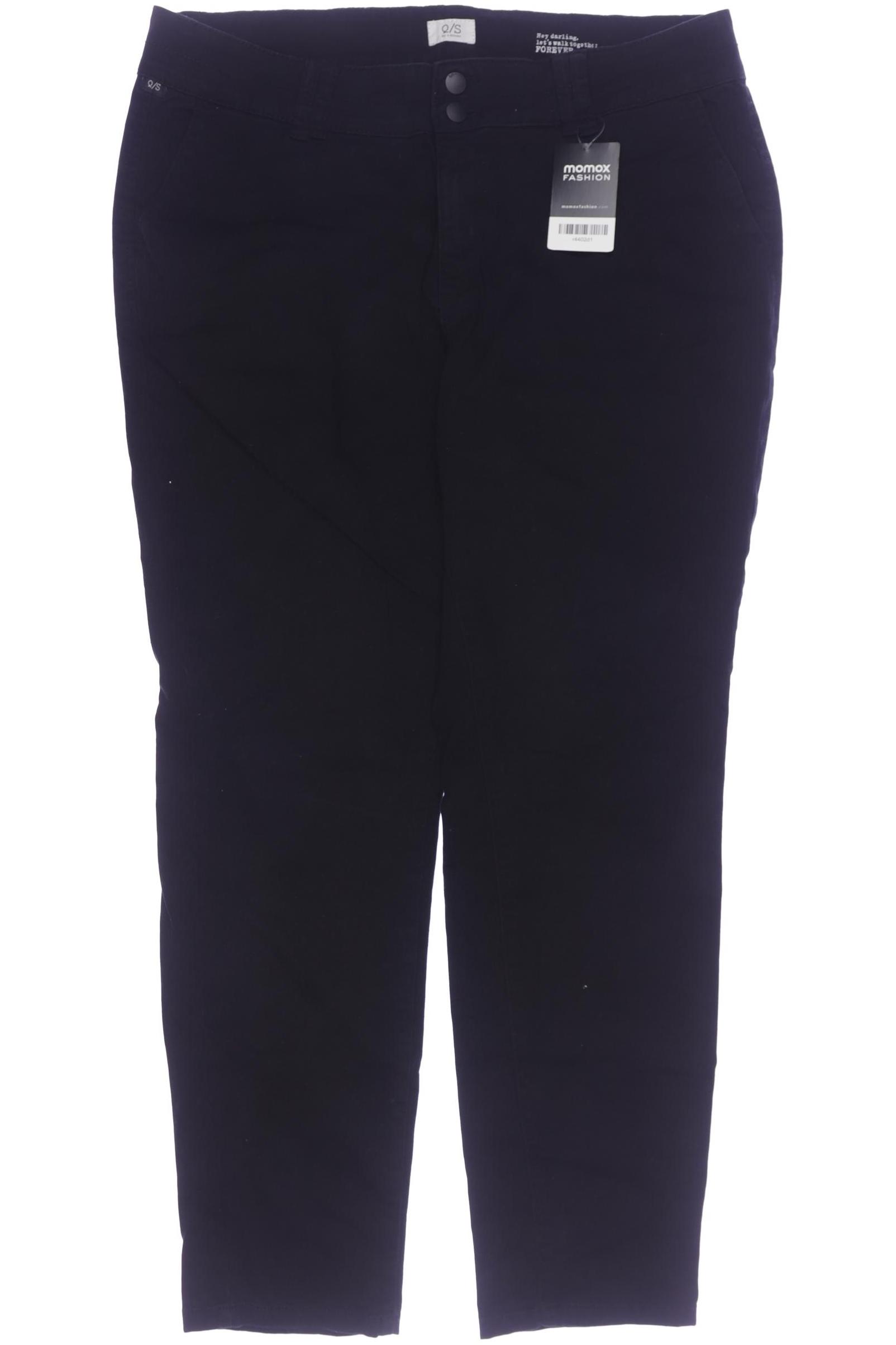 

QS by s.Oliver Damen Stoffhose, schwarz, Gr. 42