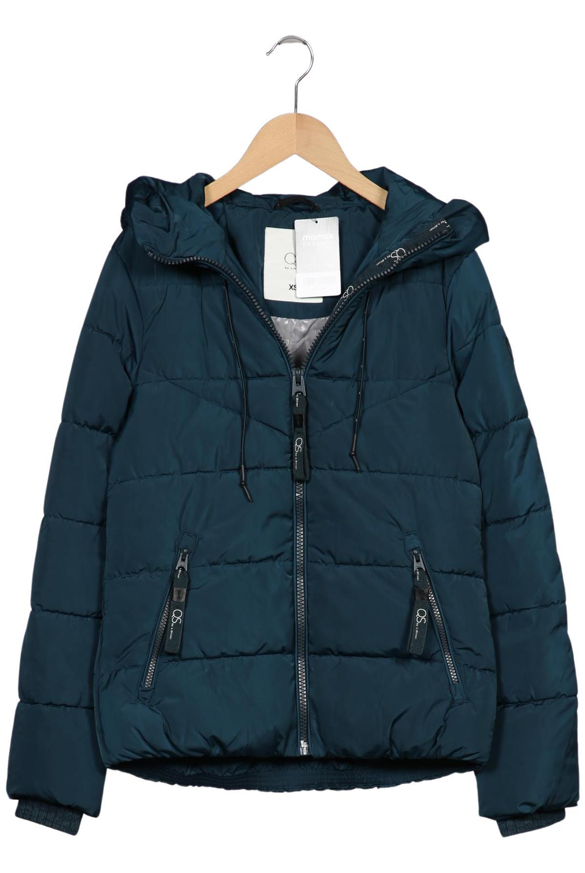 

QS by s.Oliver Damen Jacke, türkis, Gr. 34