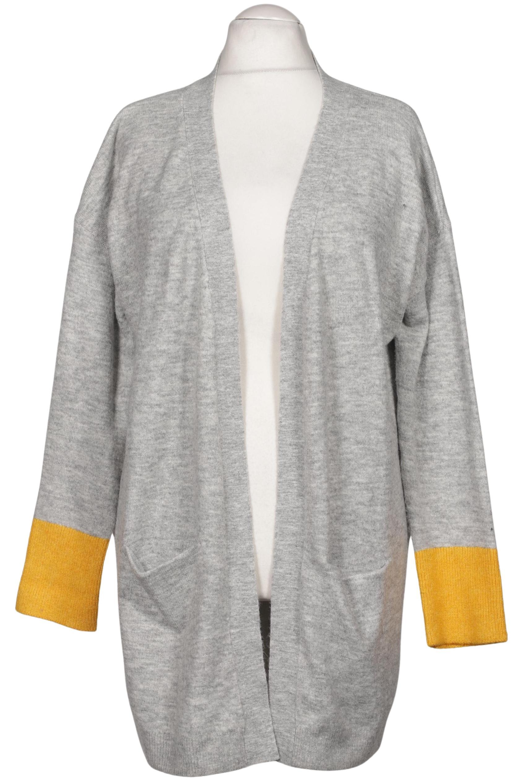 

QS by s.Oliver Damen Strickjacke, grau, Gr. 46