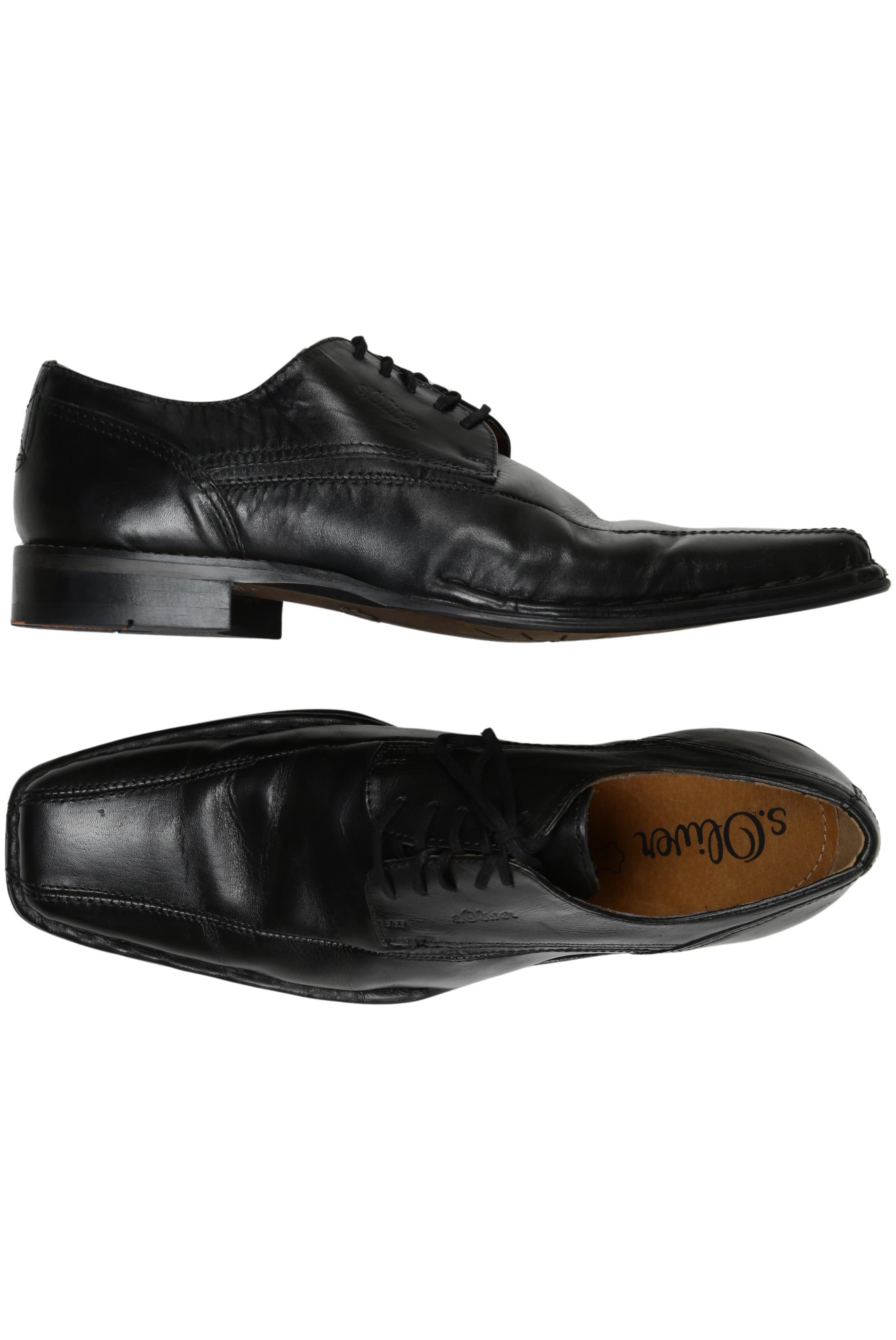 

QS by s.Oliver Herren Halbschuh, schwarz, Gr. 44