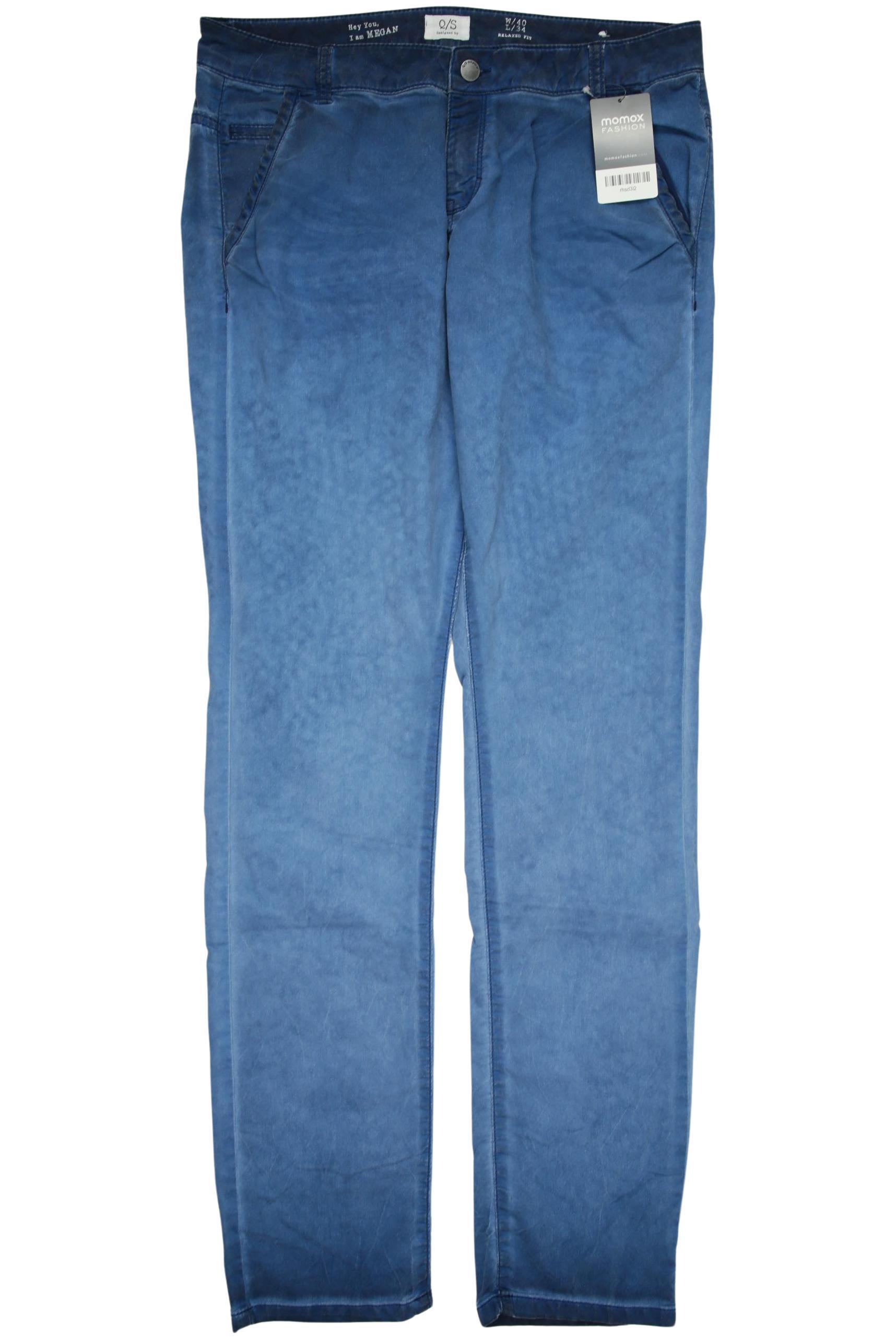 Thumbnail - QS by s.Oliver Damen Stoffhose, blau, Gr. 40