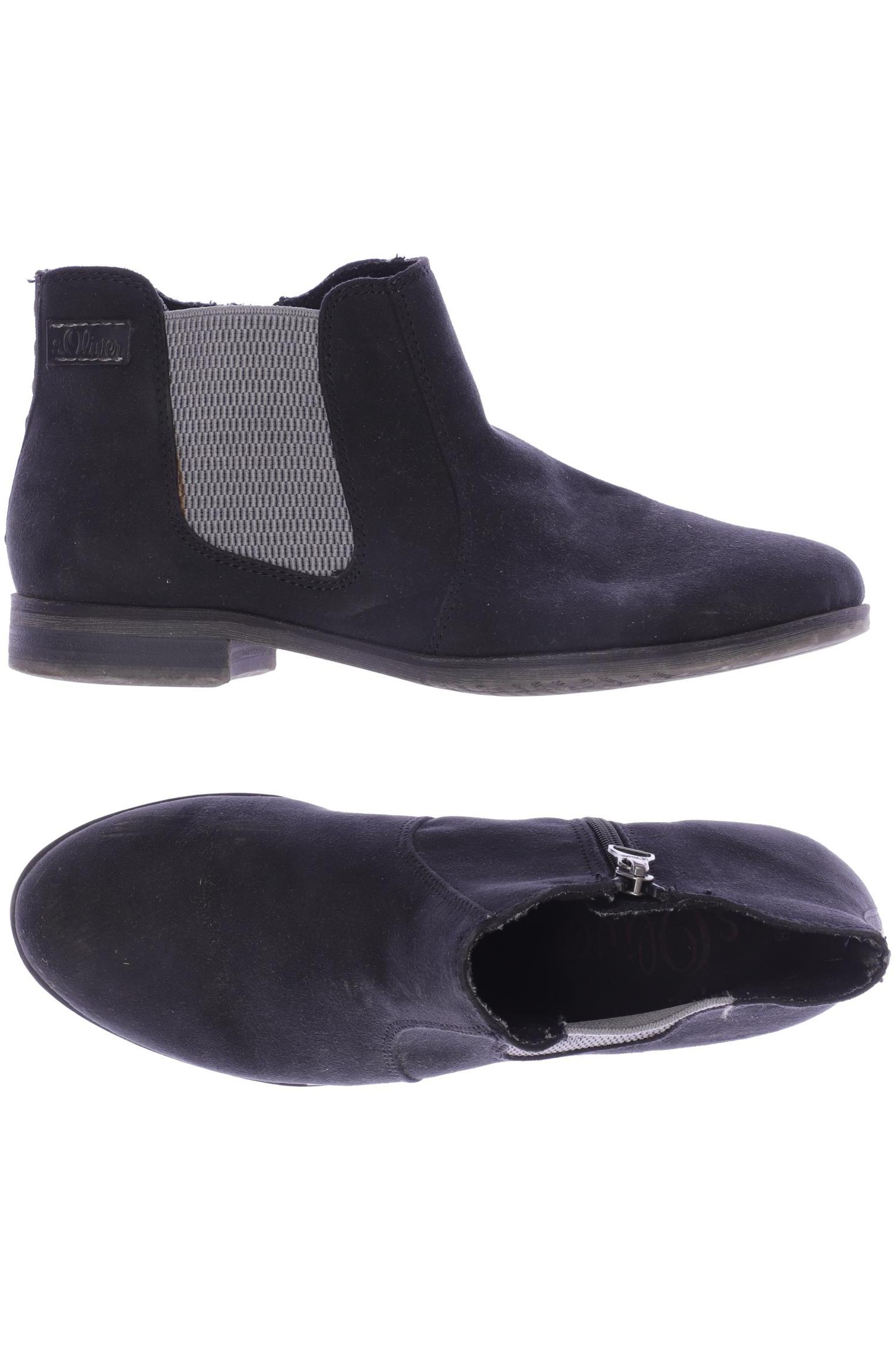 

QS by s.Oliver Damen Stiefelette, schwarz, Gr. 38