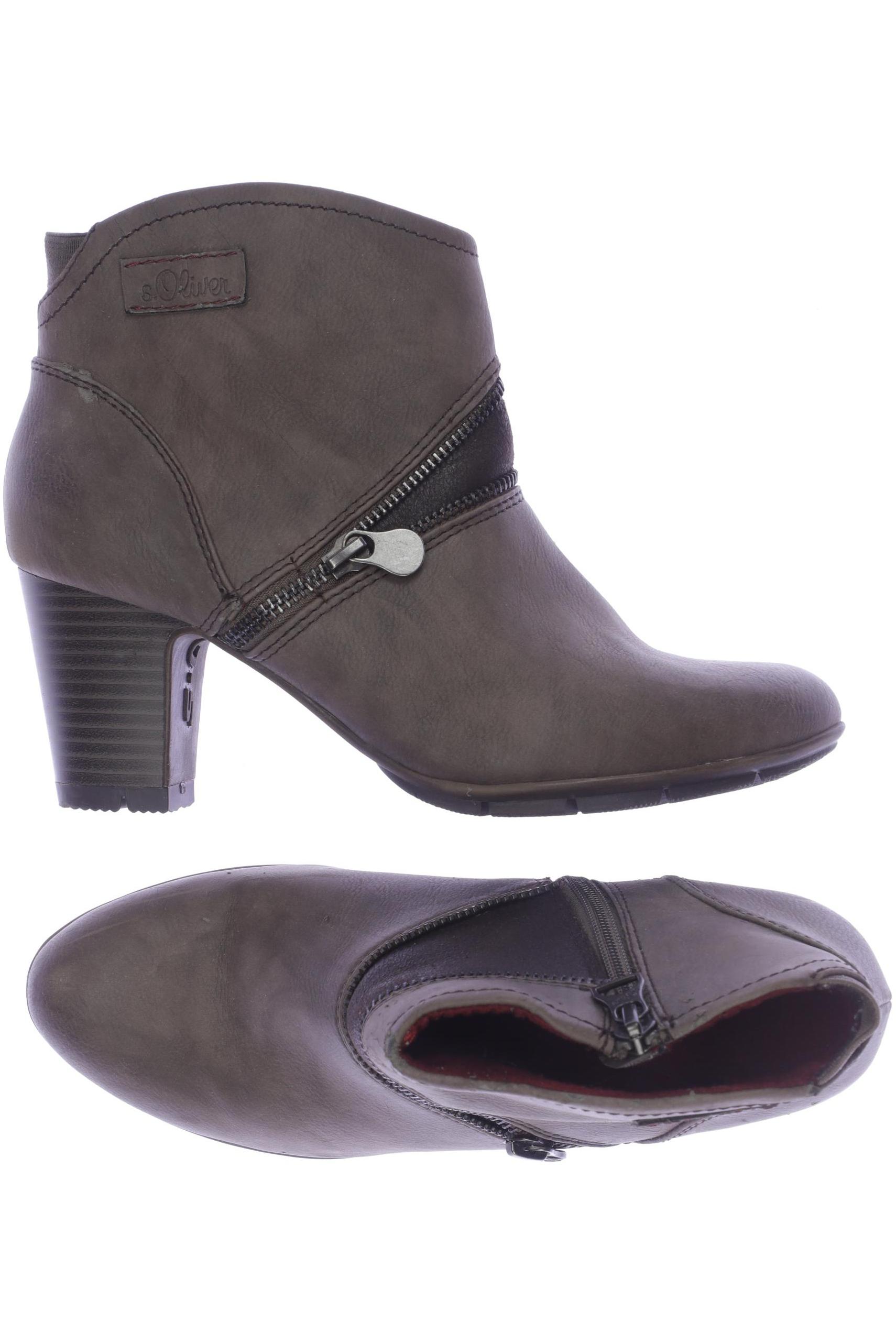 

QS by s.Oliver Damen Stiefelette, braun, Gr. 38