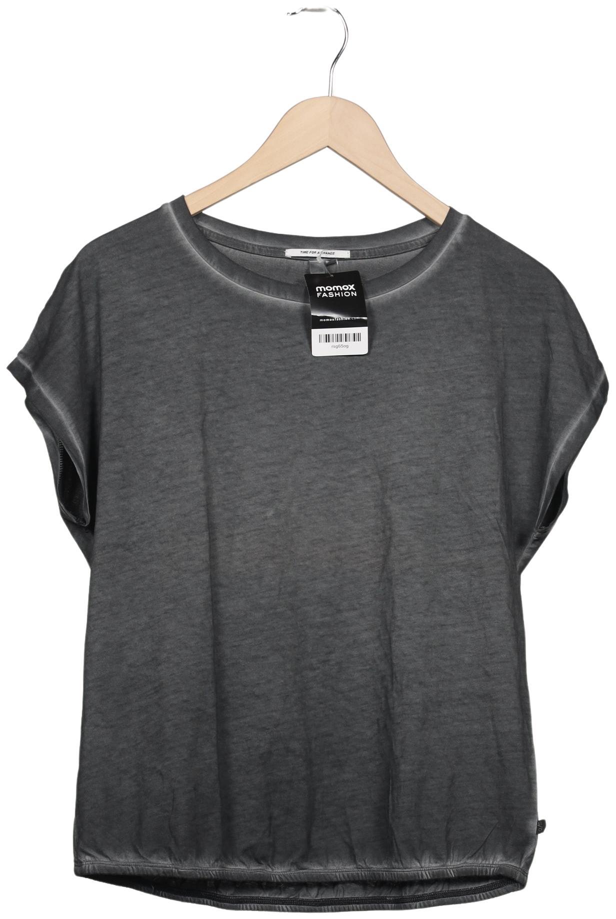 

QS by s.Oliver Damen T-Shirt, grau, Gr. 38