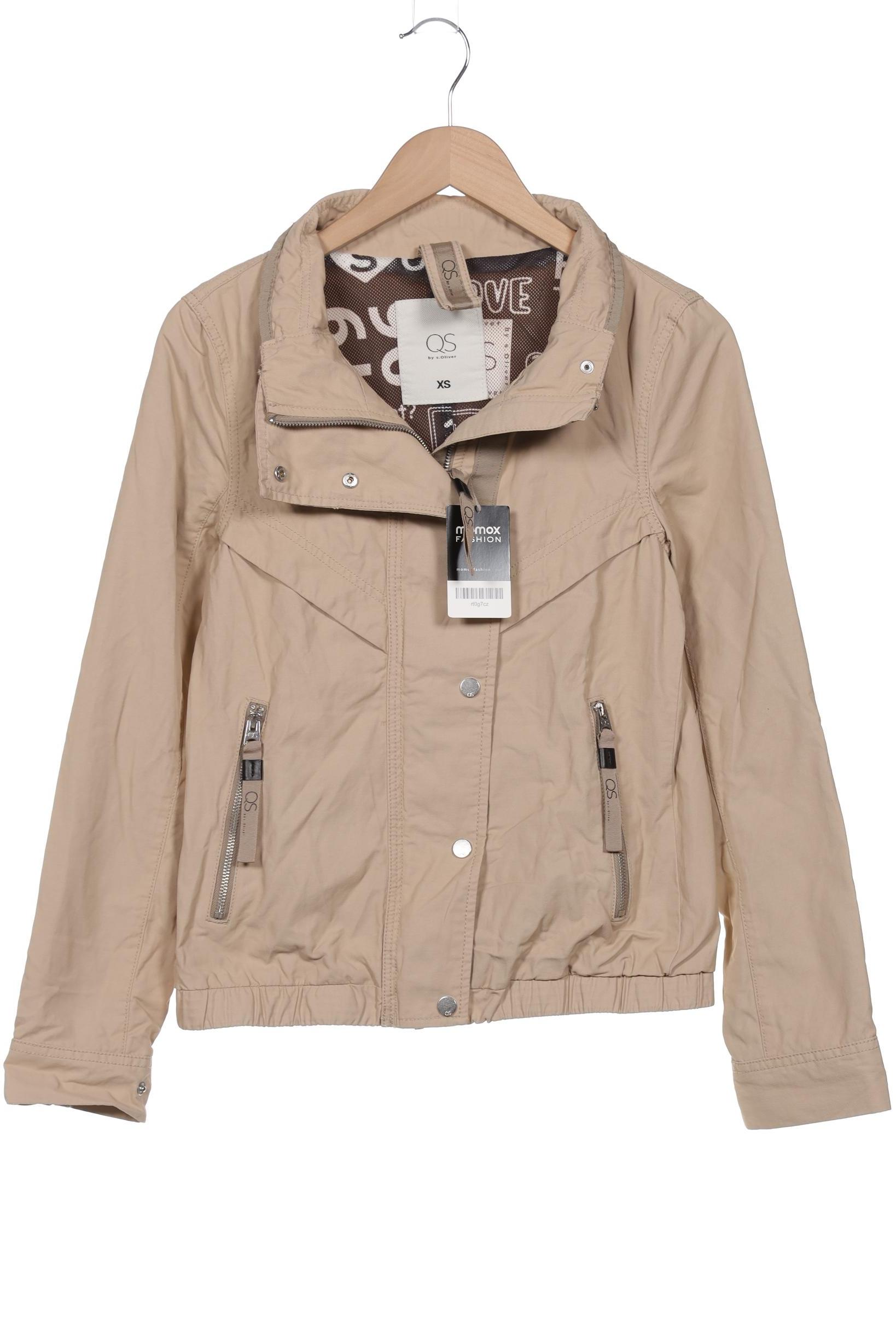 

QS by s.Oliver Damen Jacke, beige, Gr. 34
