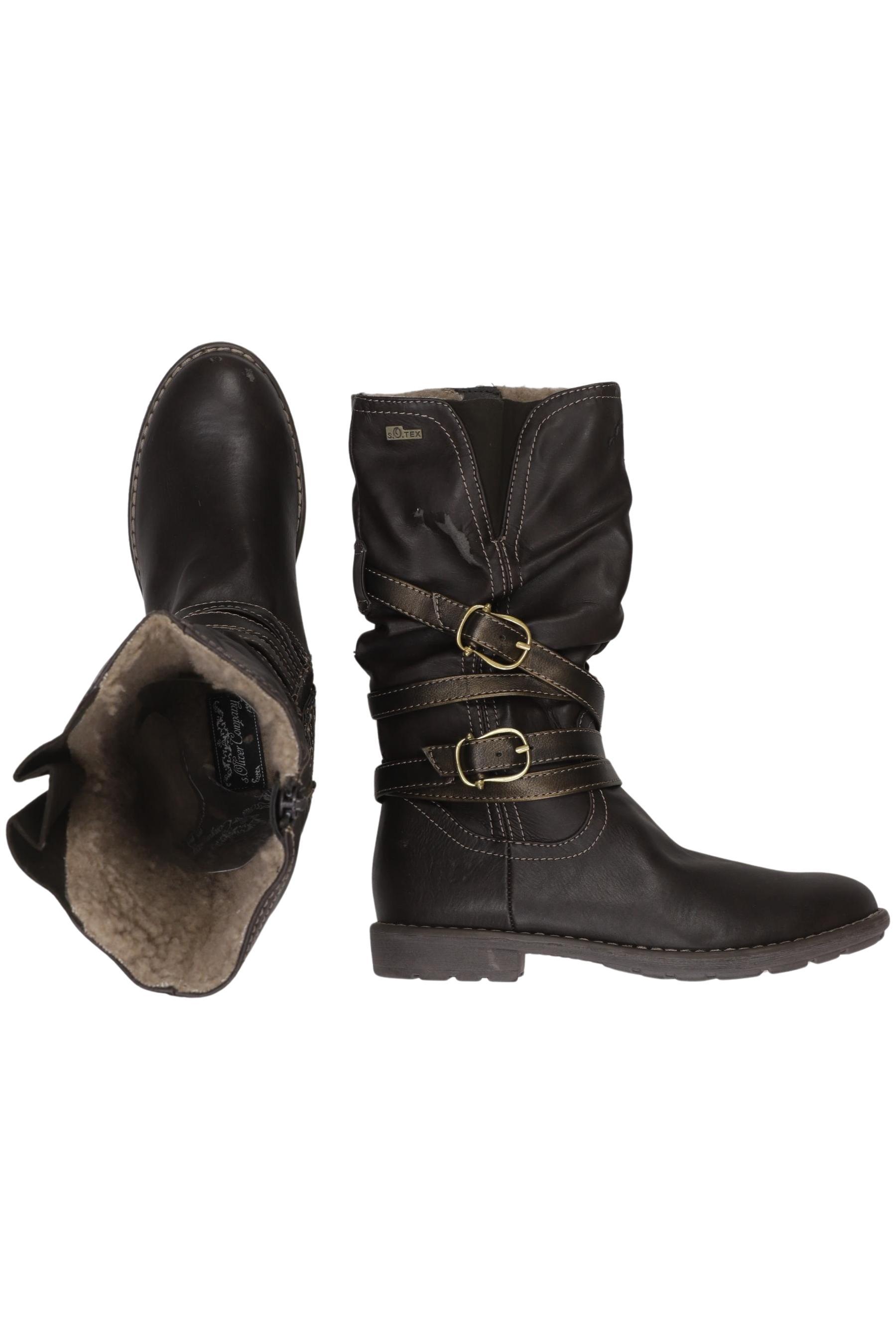 

QS by s.Oliver Damen Stiefel, braun, Gr. 36